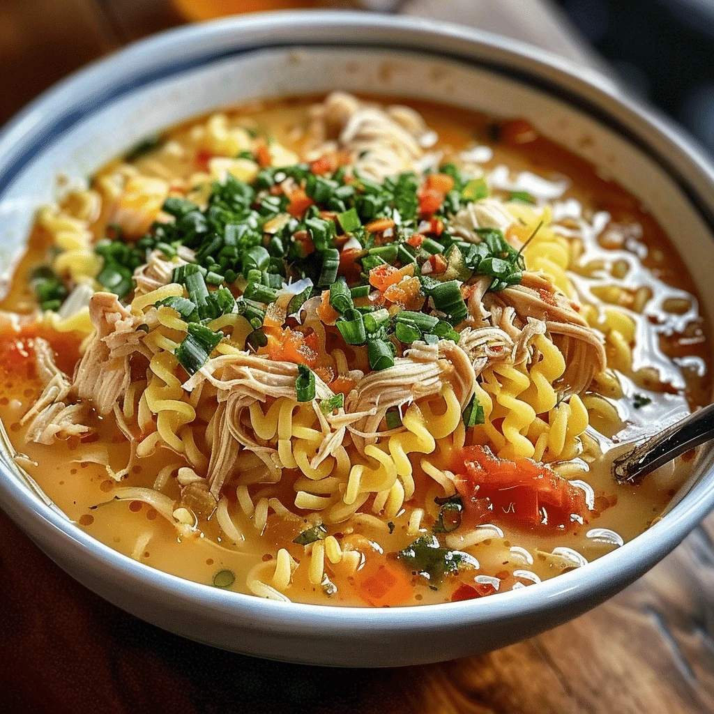 Crack Chicken Noodle Soup