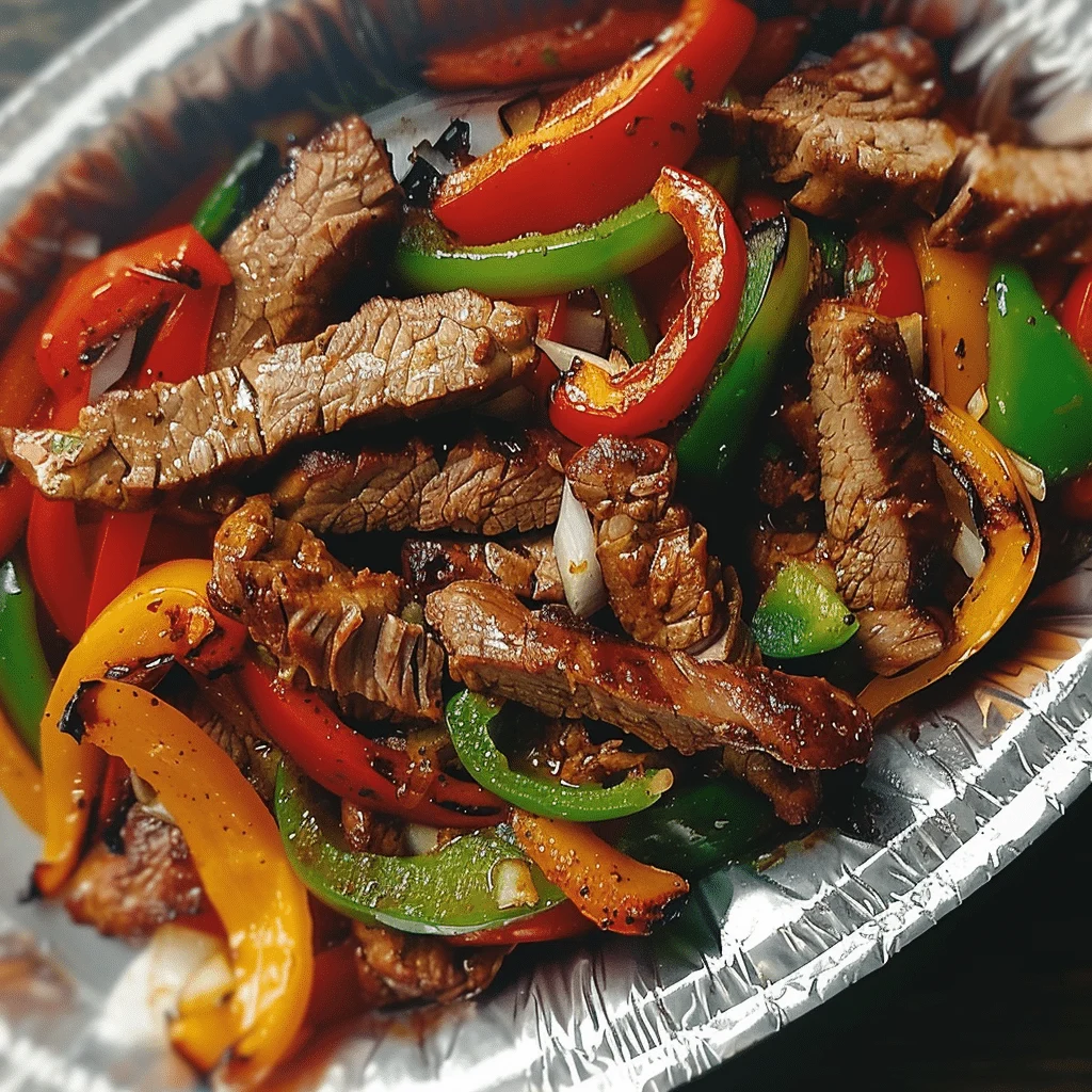 sizzling Steak Fajitas