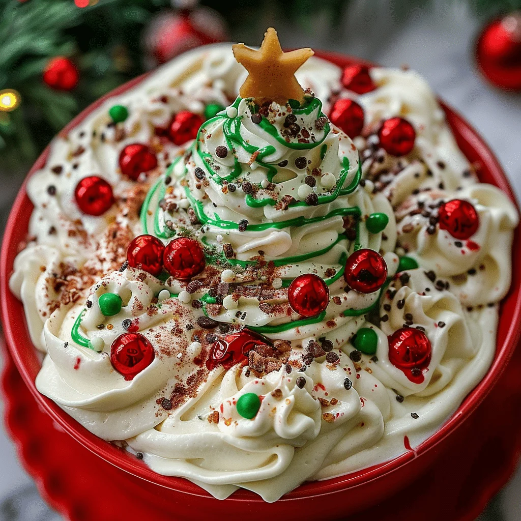 Christmas Tree Cake Dip