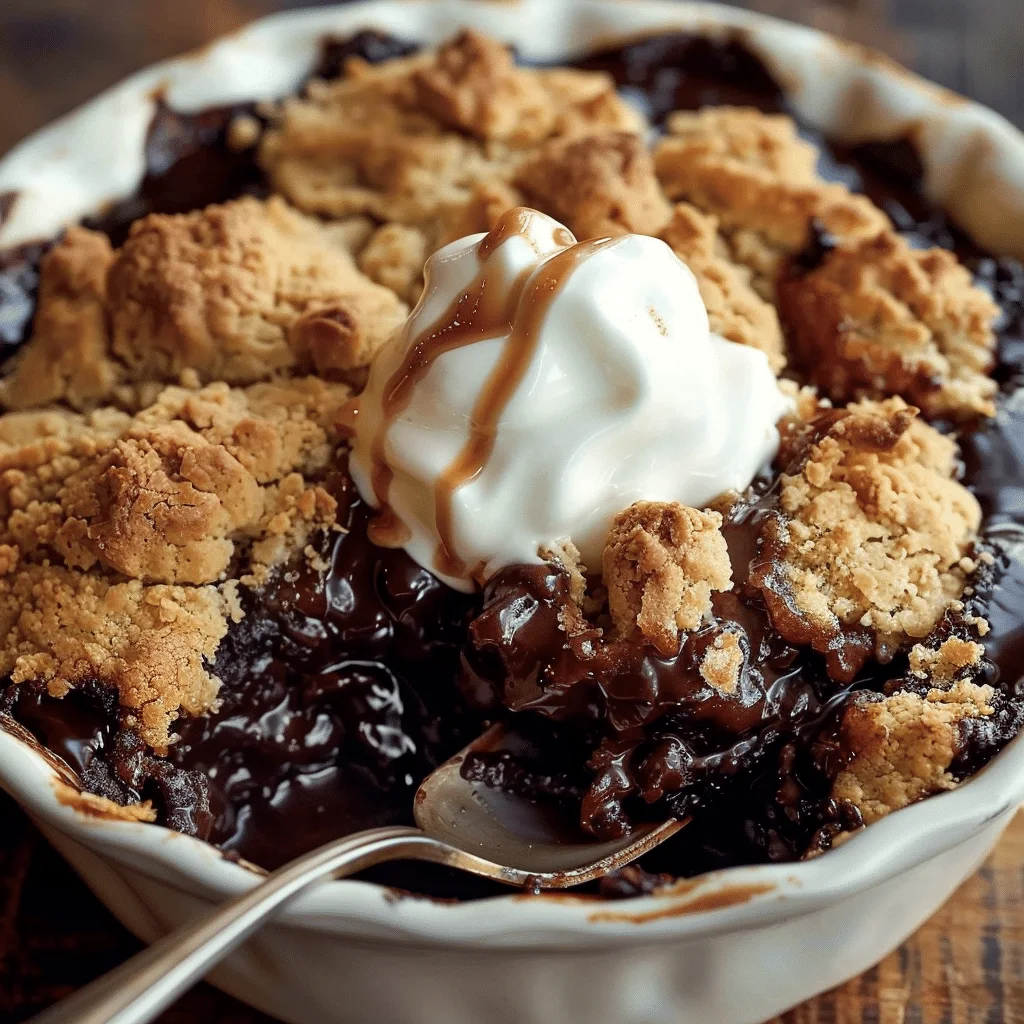 Southern Chocolate Cobbler