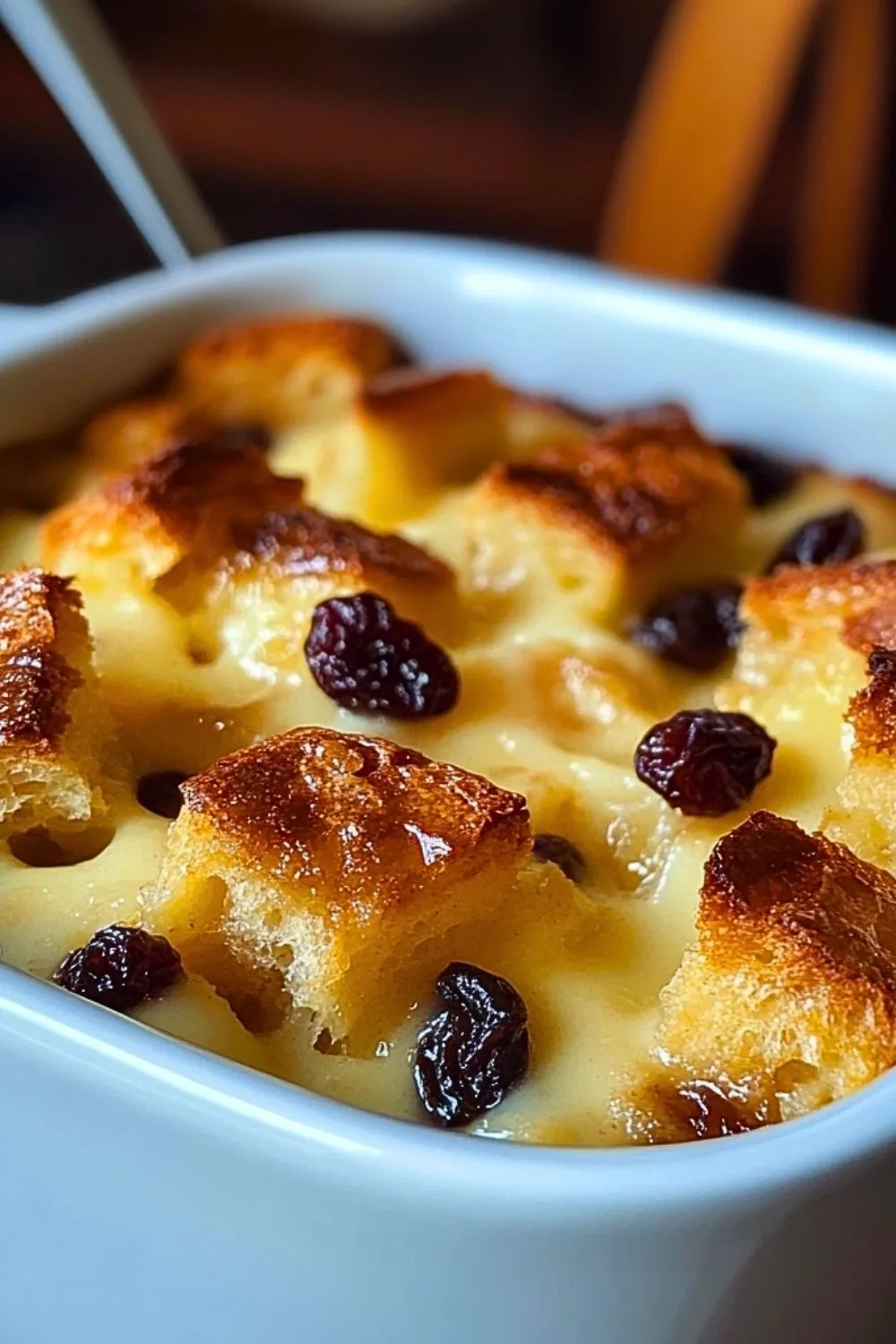 Cinnamon Raisin Bread Pudding