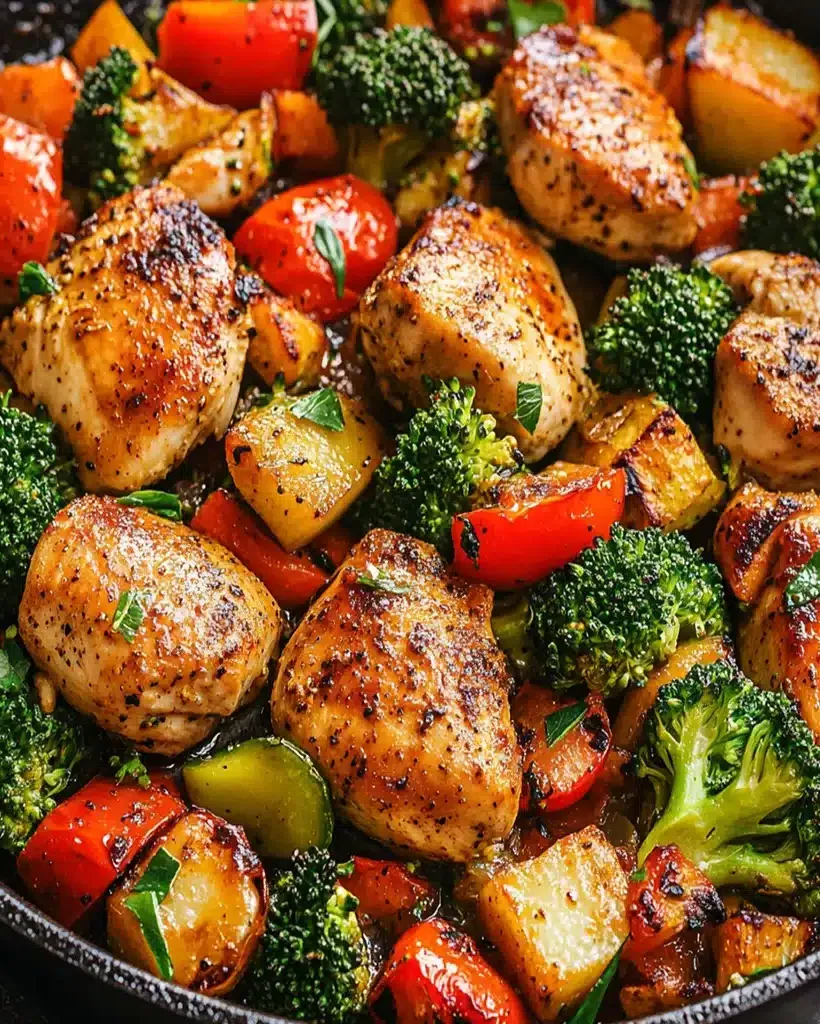 One-Pot Chicken & Veggies Skillet
