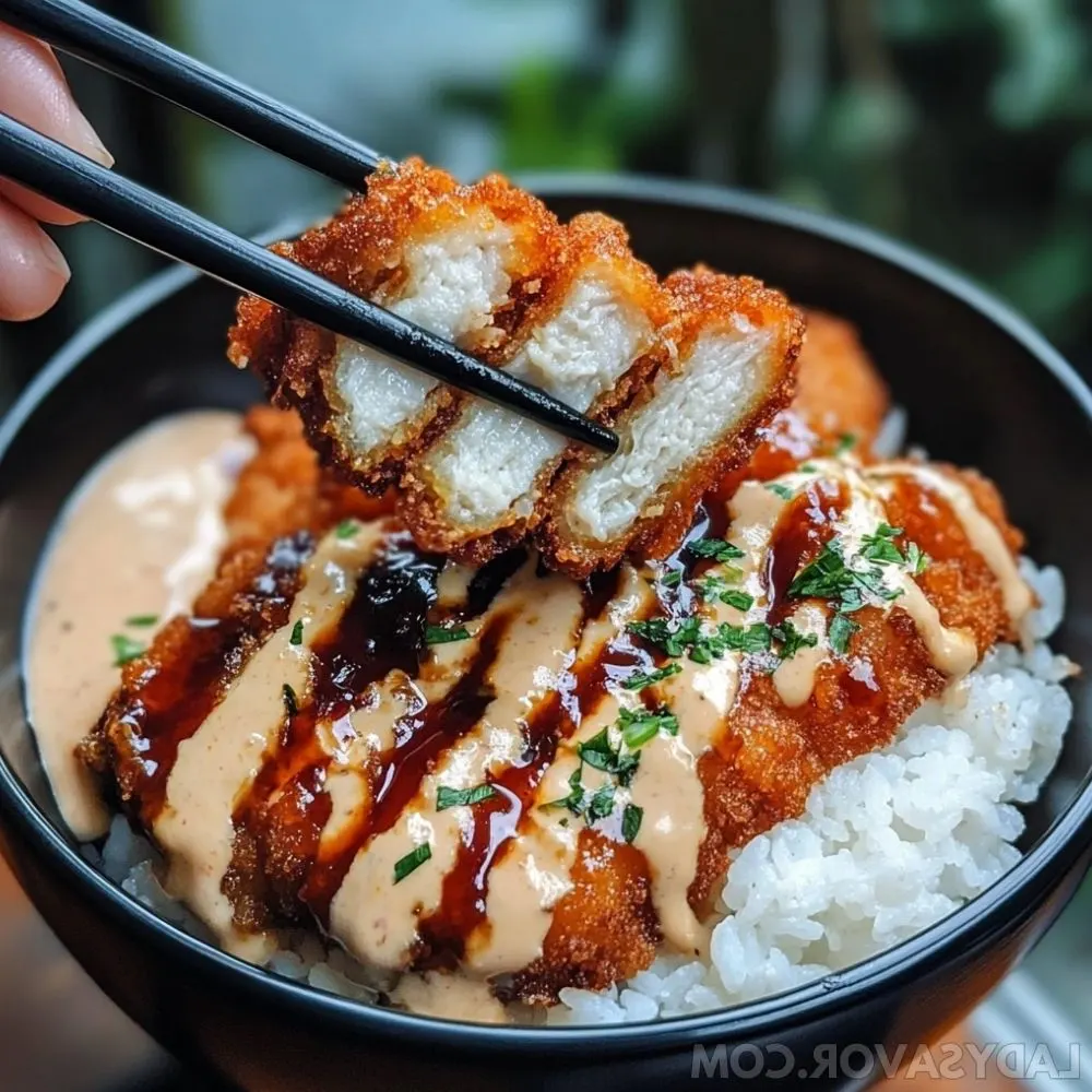 Golden brown Katsu cutlets ready to be sliced for a Japanese Katsu Bowl.