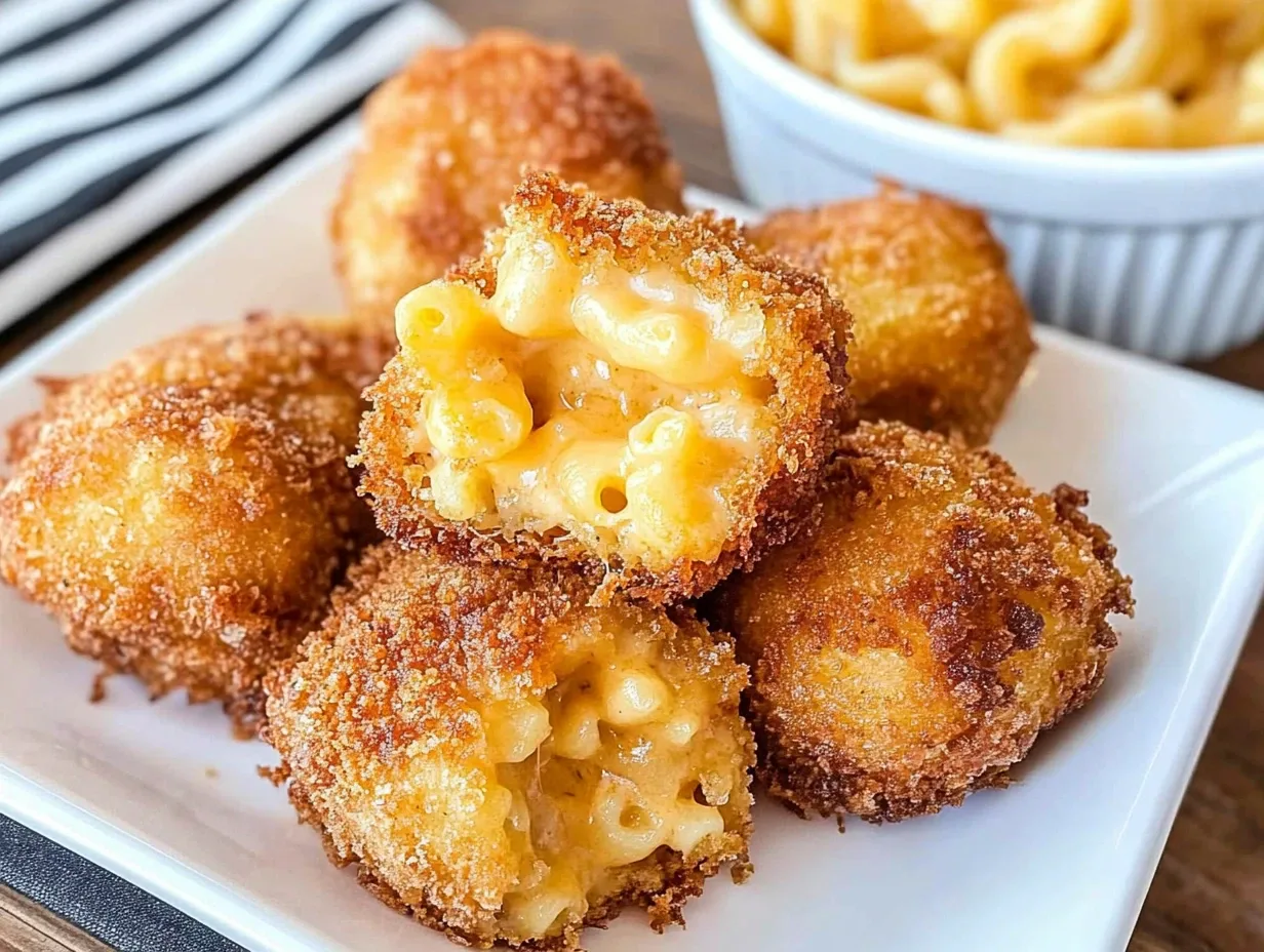 Crispy Fried Mac and Cheese Balls