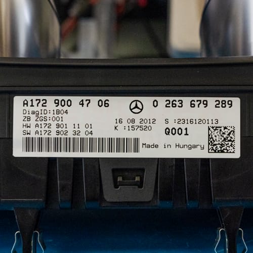 Instrument Cluster Repair Service for Mercedes-Benz SLK Class Instrument Cluster Repair Service for Mercedes-Benz SLK Class