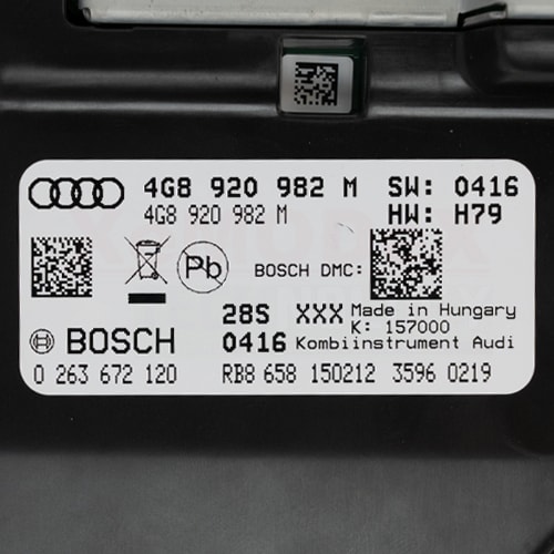 Instrument Cluster Repair Service for Audi A6, A7, C7, S6, S7 Instrument Cluster Repair Service for Audi A6, A7, C7, S6, S7