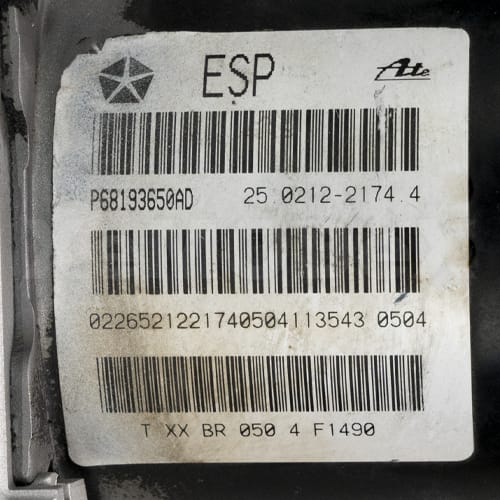Dodge_Ram_1500_ABS_PUMP_label