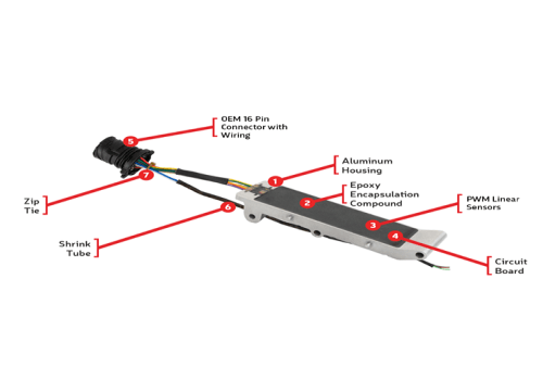 Porsche PDK Shift Fork Position Sensor New