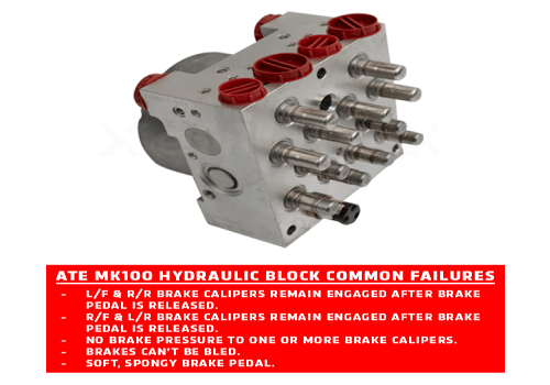 MK100 Hydraulic Block Repair