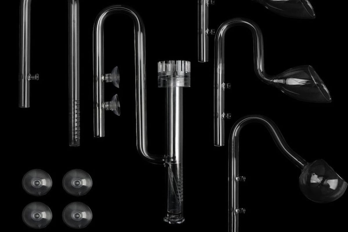 Nicrew Skimmer Glass Pipe Inflow AND Outflow - Image 1