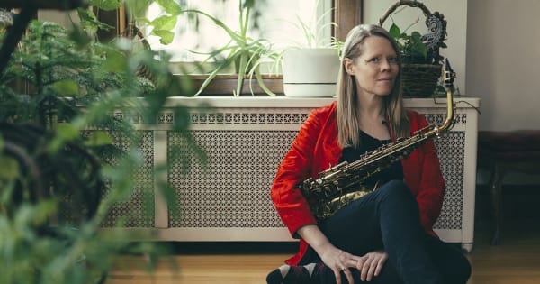 Caroline Davis Quartet artwork from Smalls Jazz Club