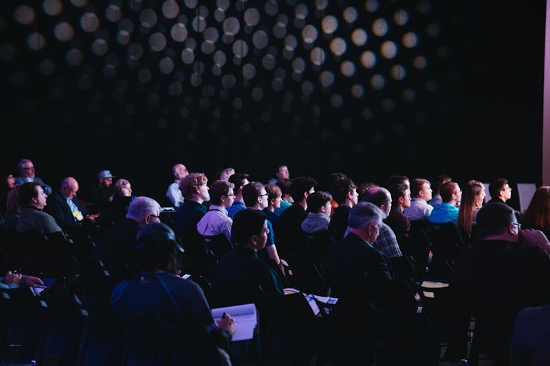 Premium corporate conference setup