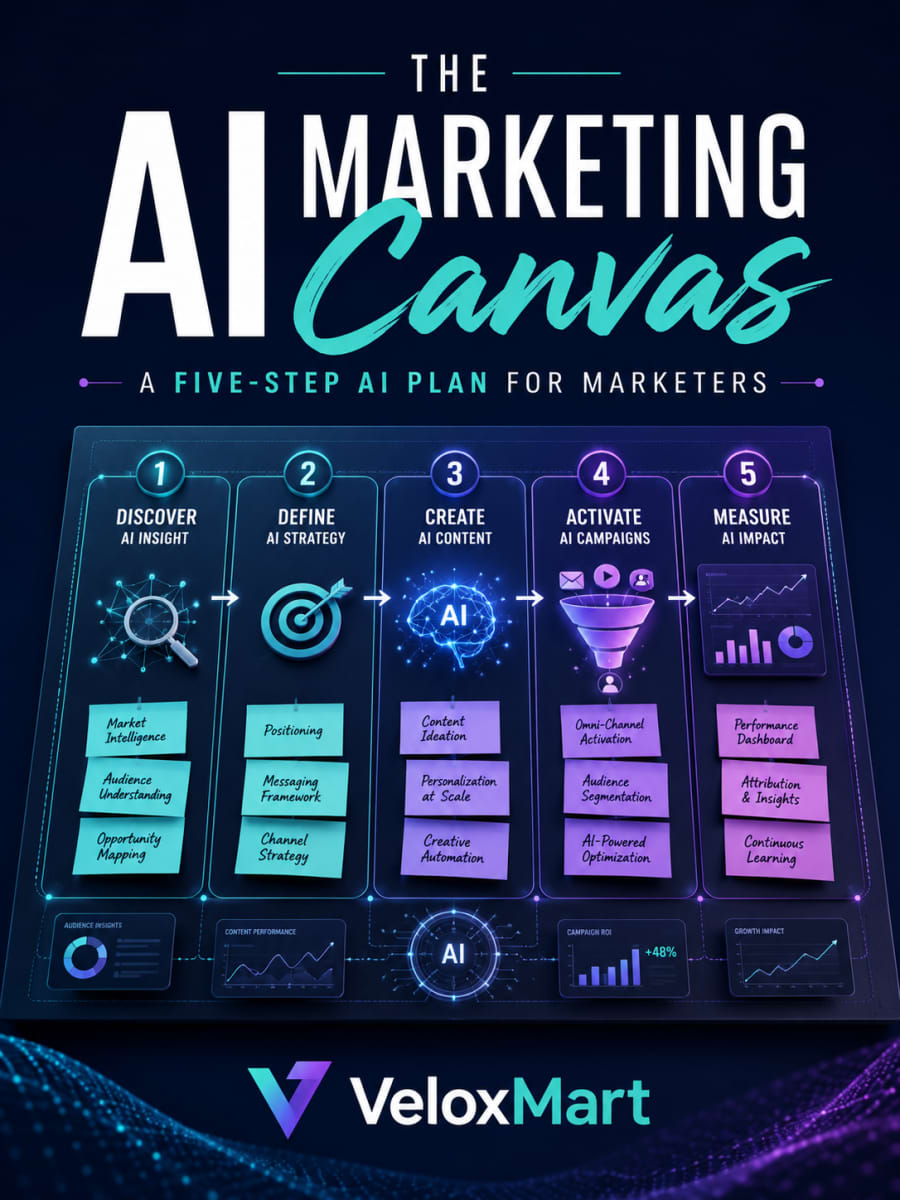 The AI Marketing Canvas - A Five-Step AI Plan for Marketers, 2nd Edition