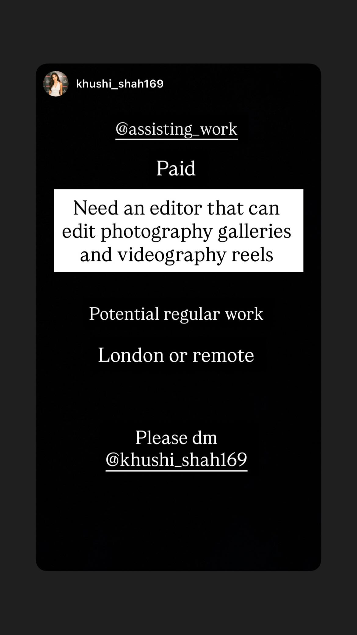 Job post media