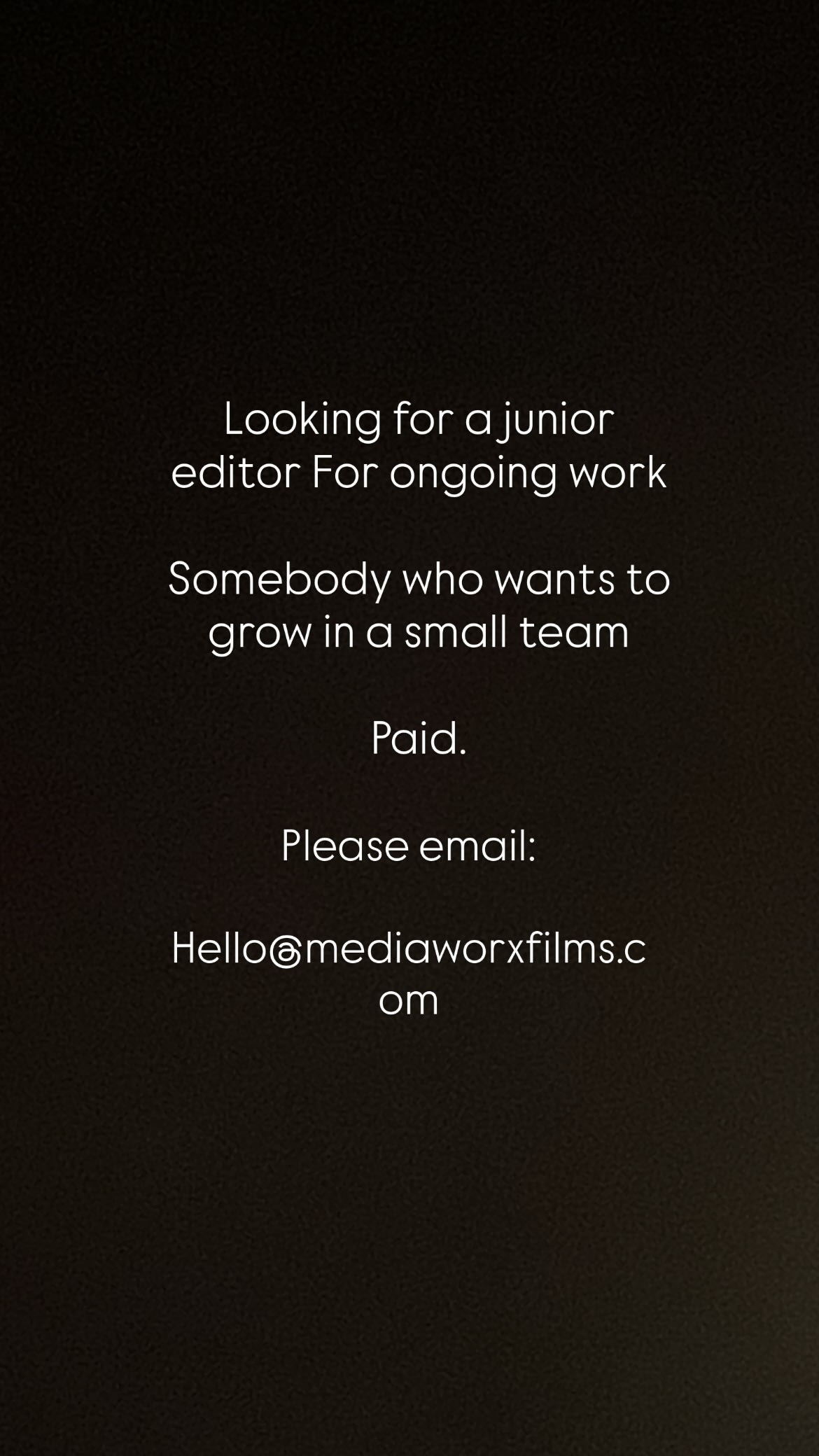 Job post media