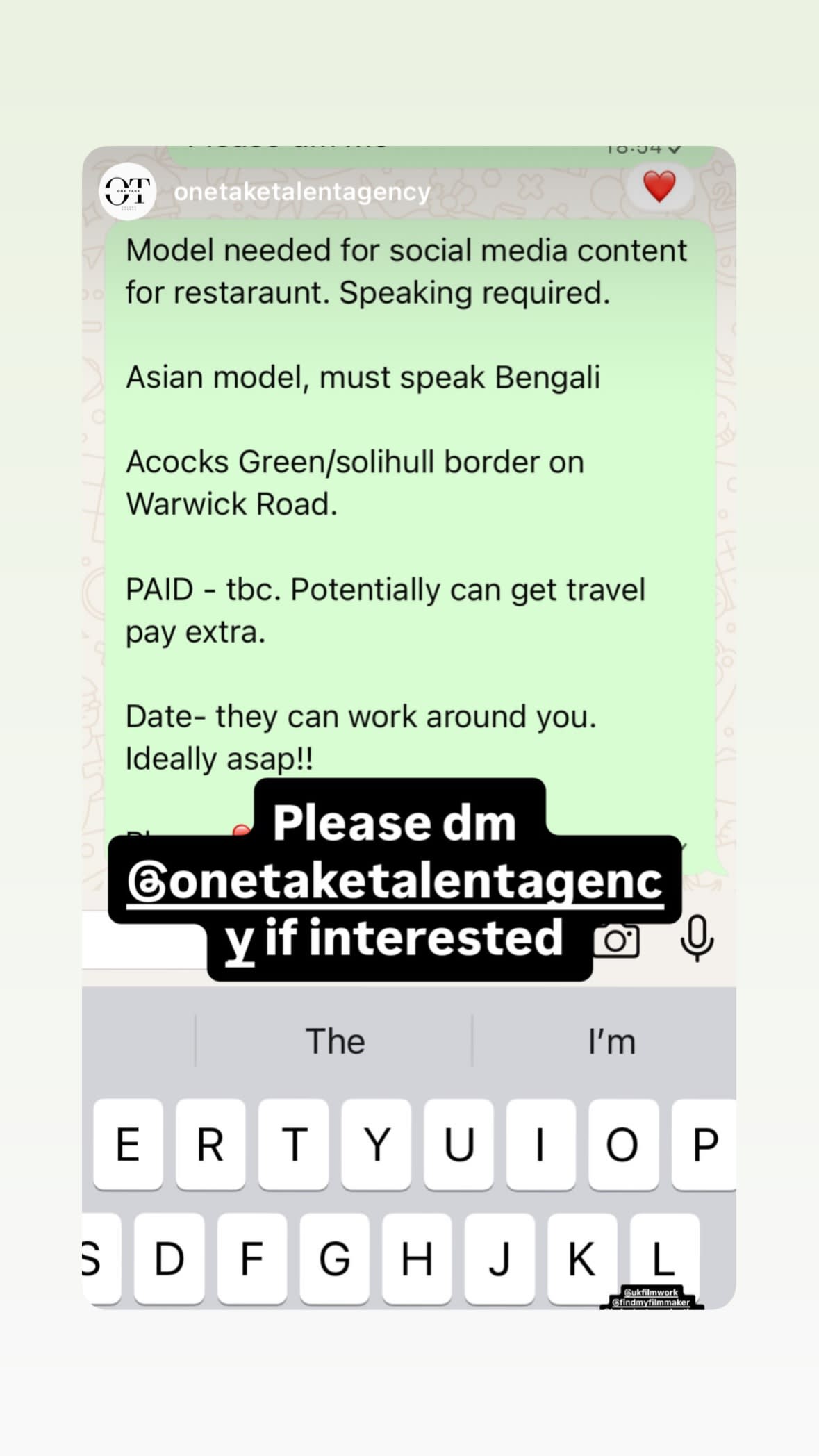 Job post media