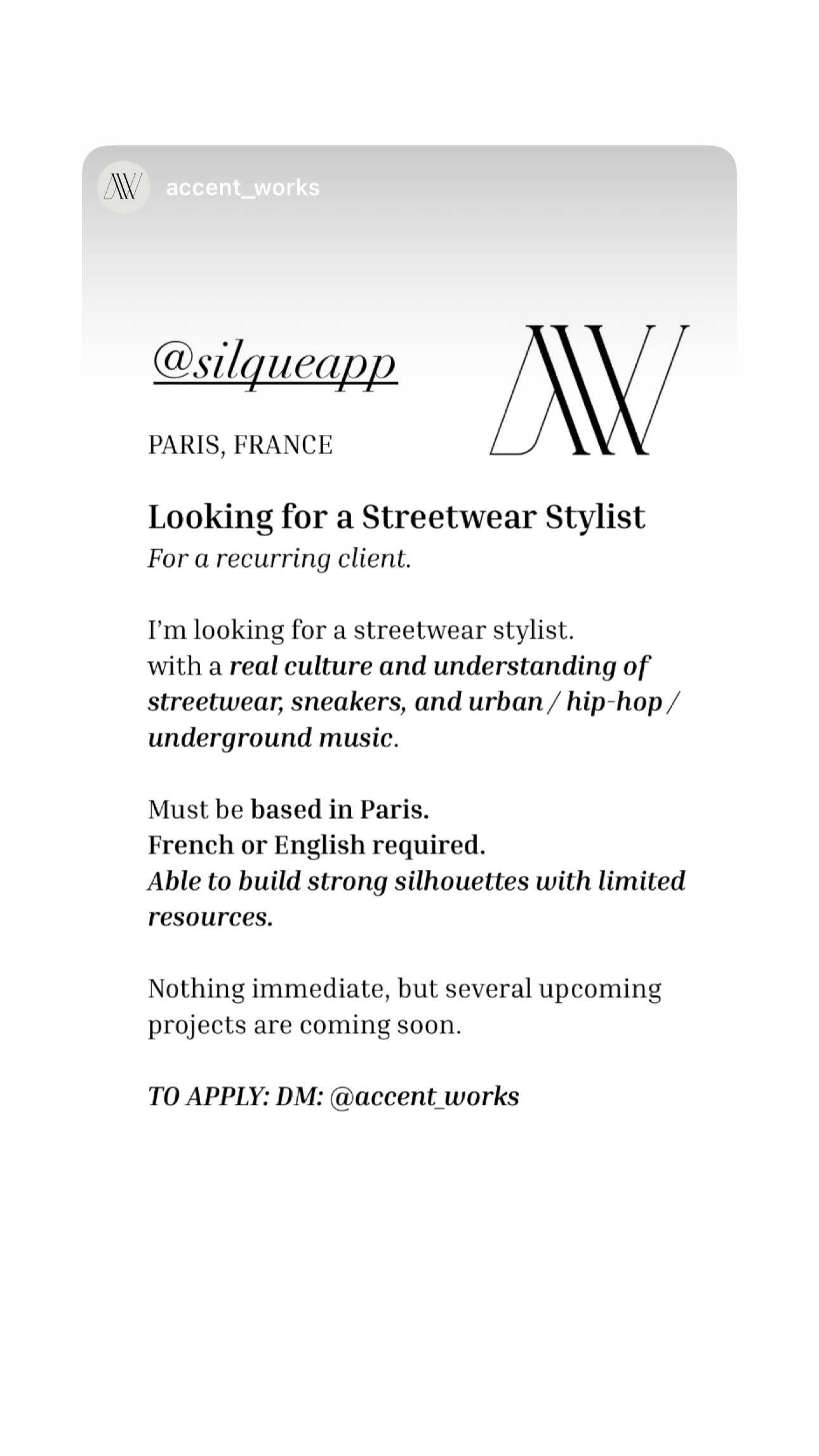 Job post media