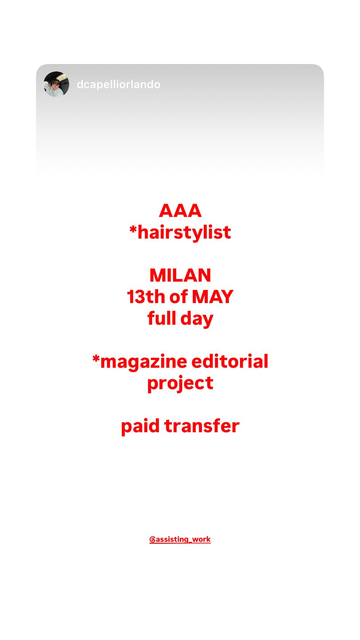 Job post media