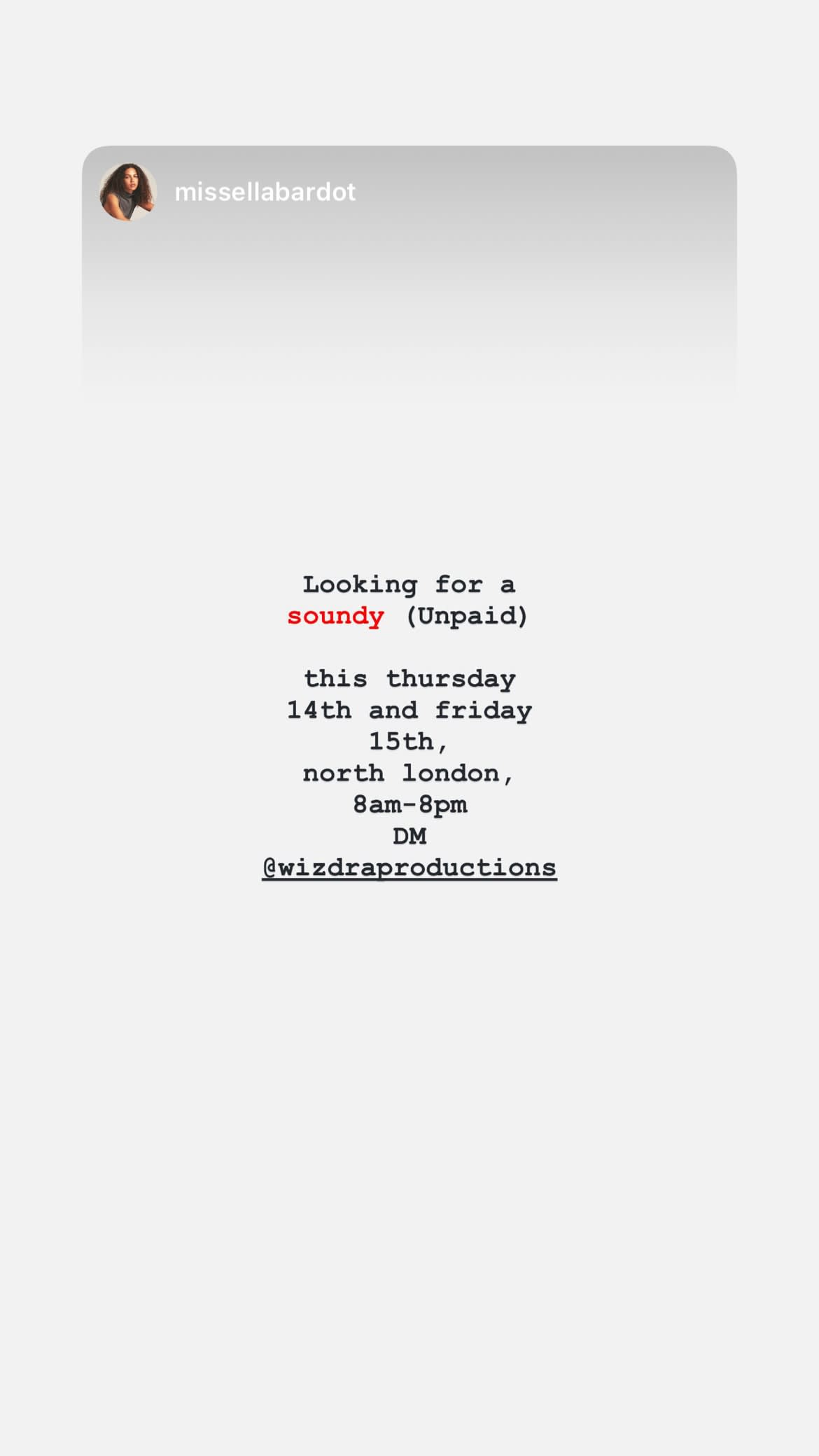 Job post media