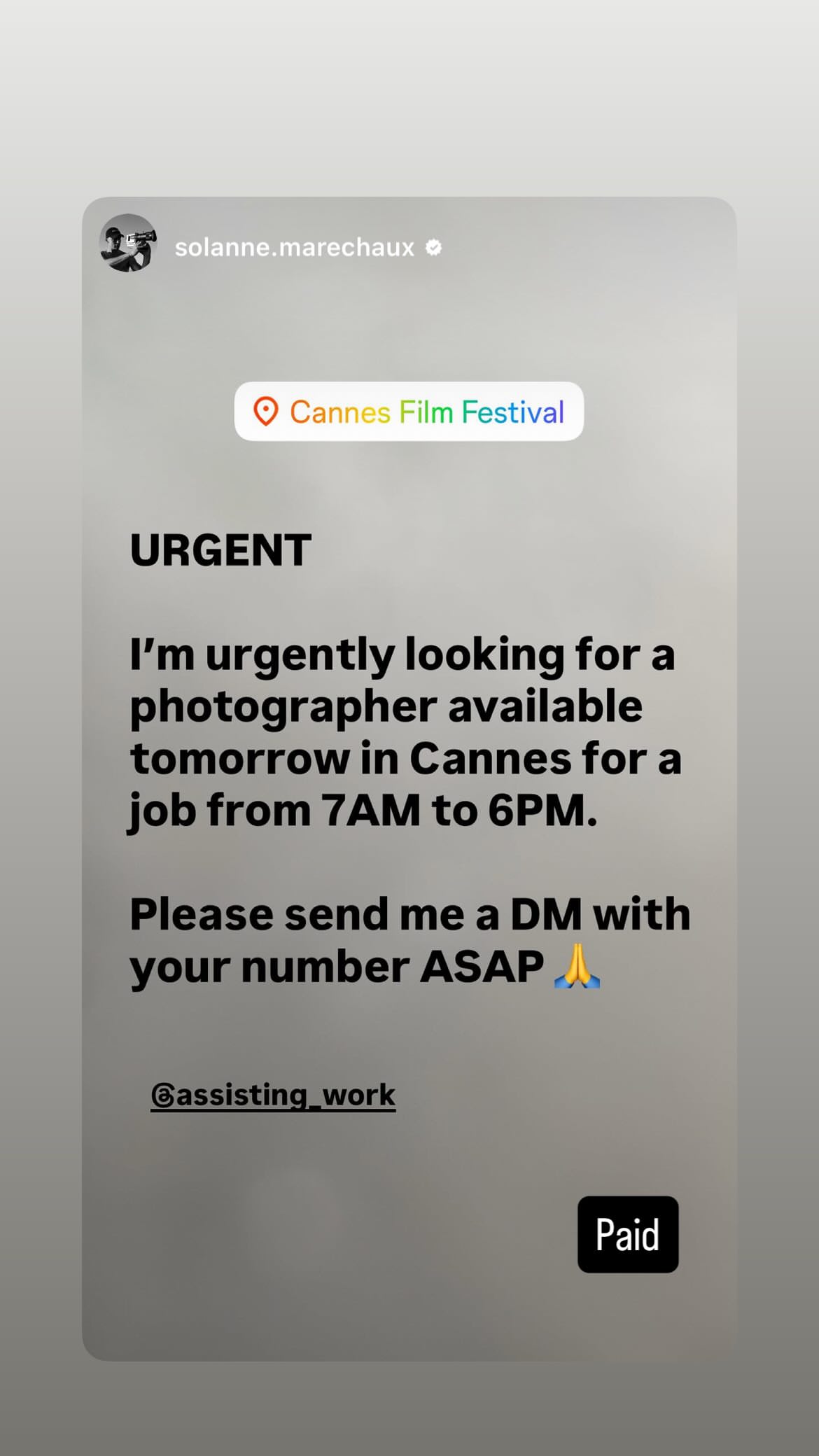 Job post media