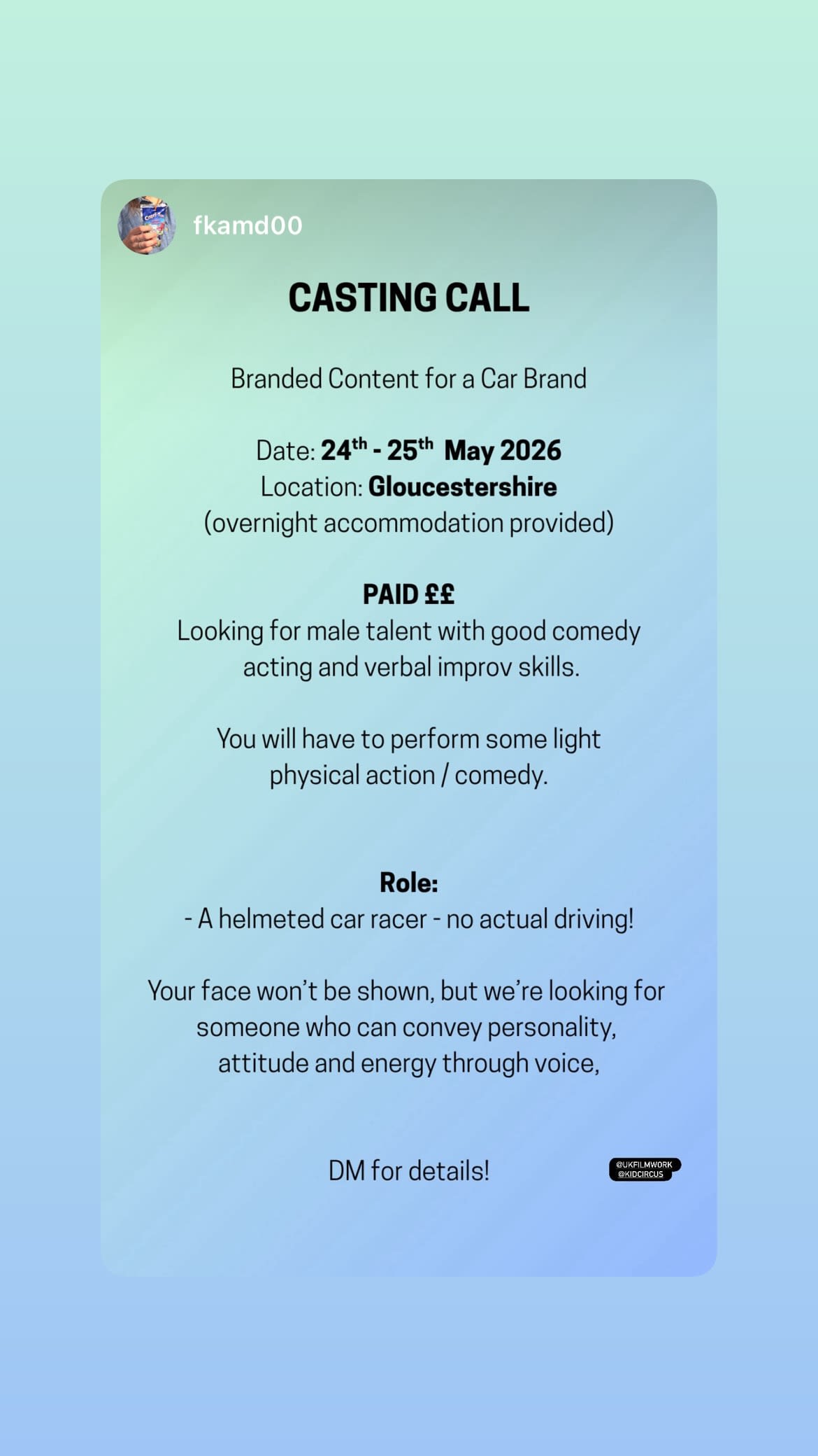 Job post media