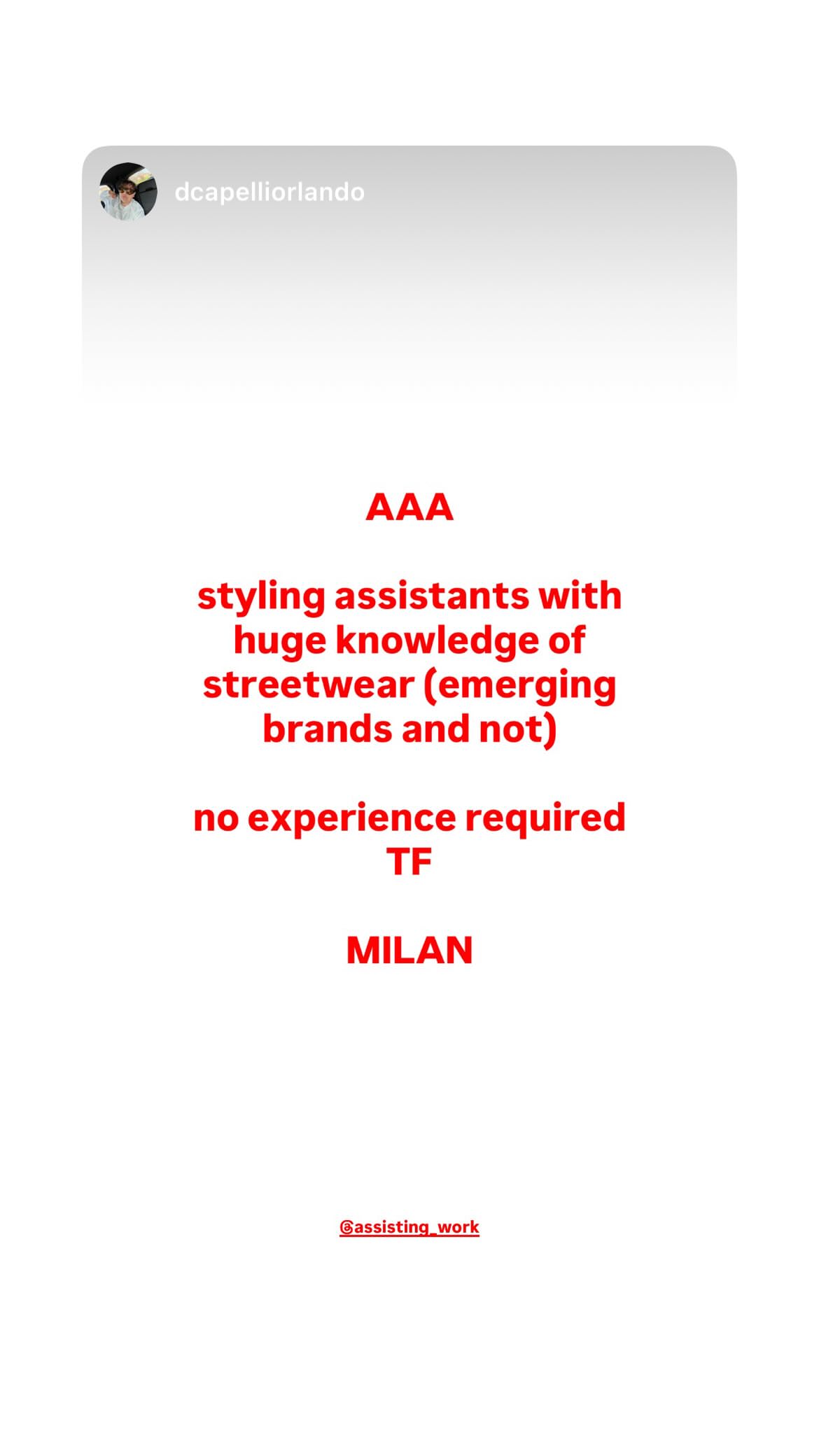 Job post media