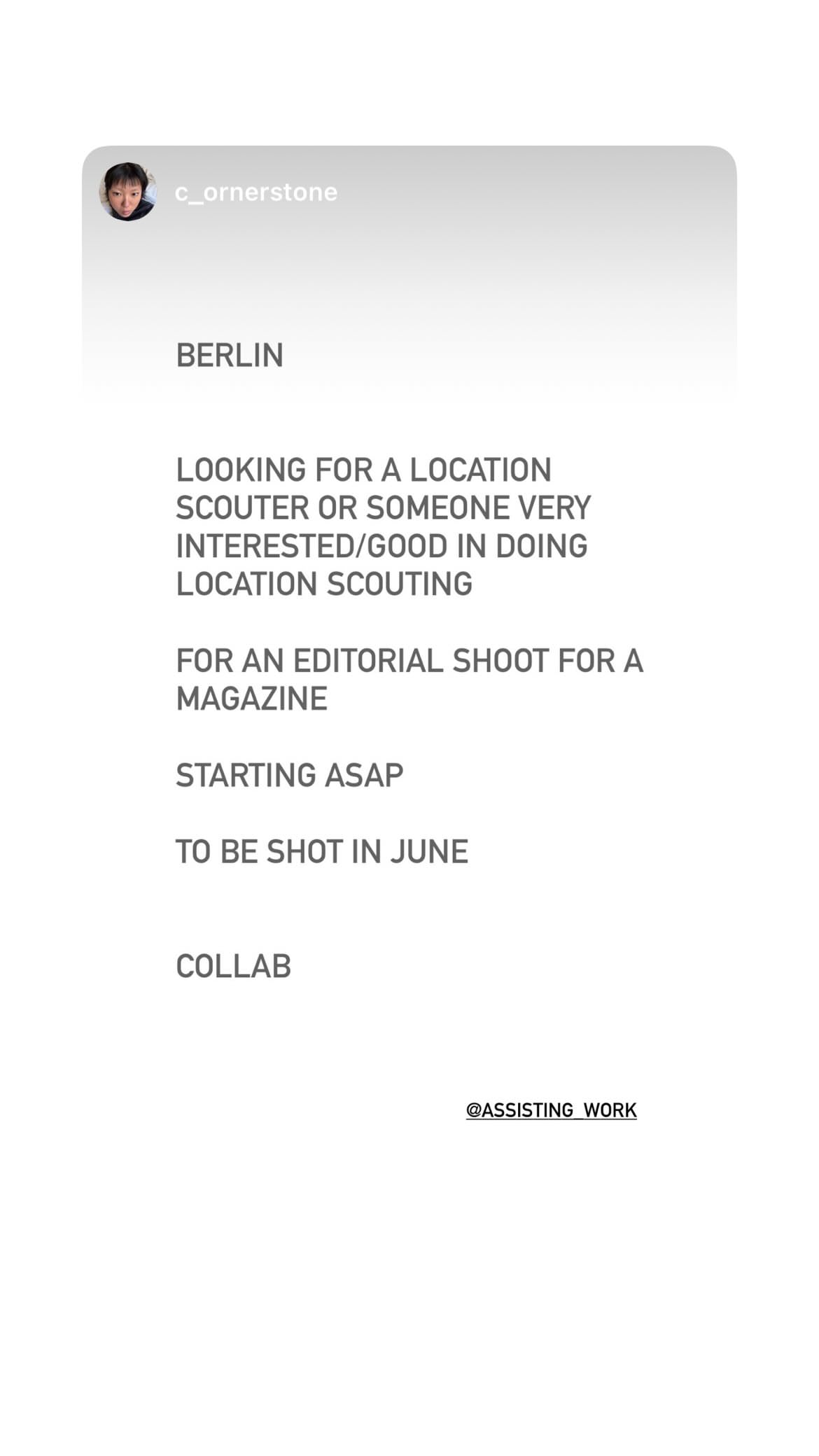 Job post media
