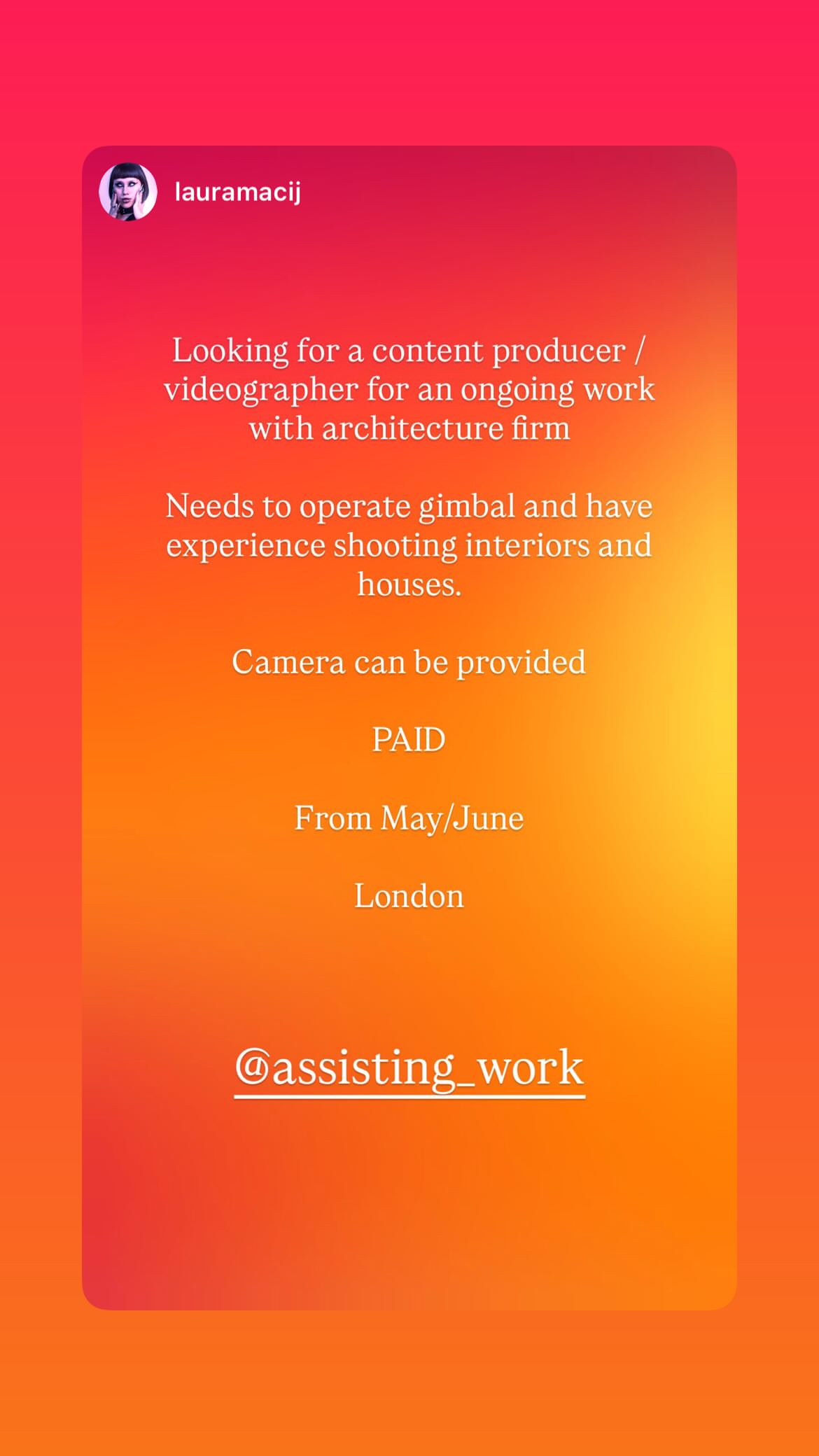 Job post media