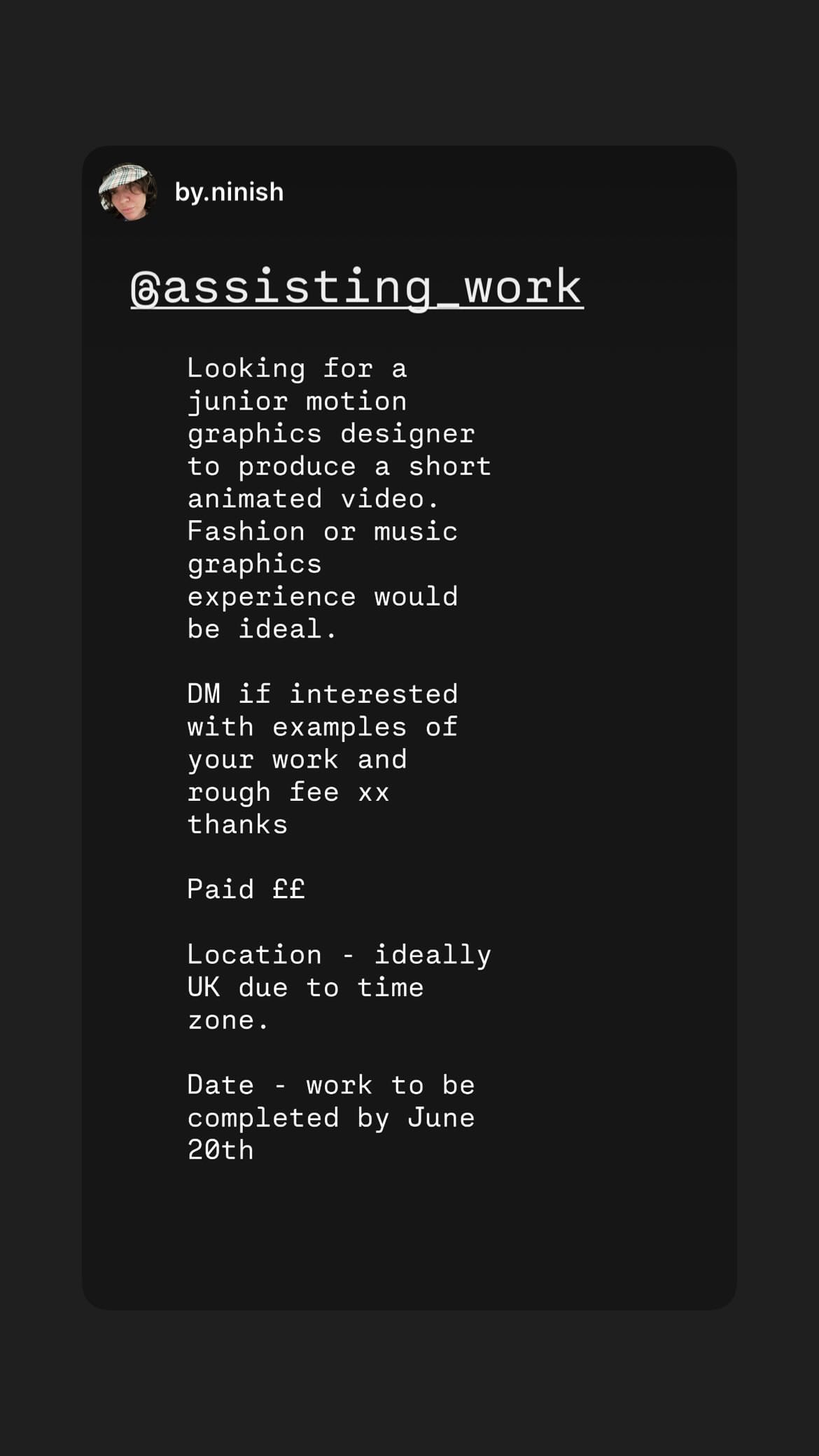 Job post media