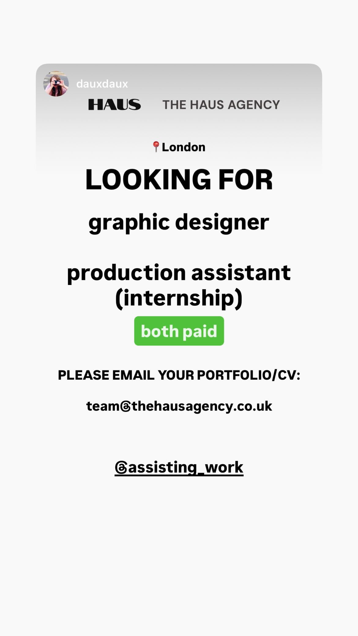 Job post media