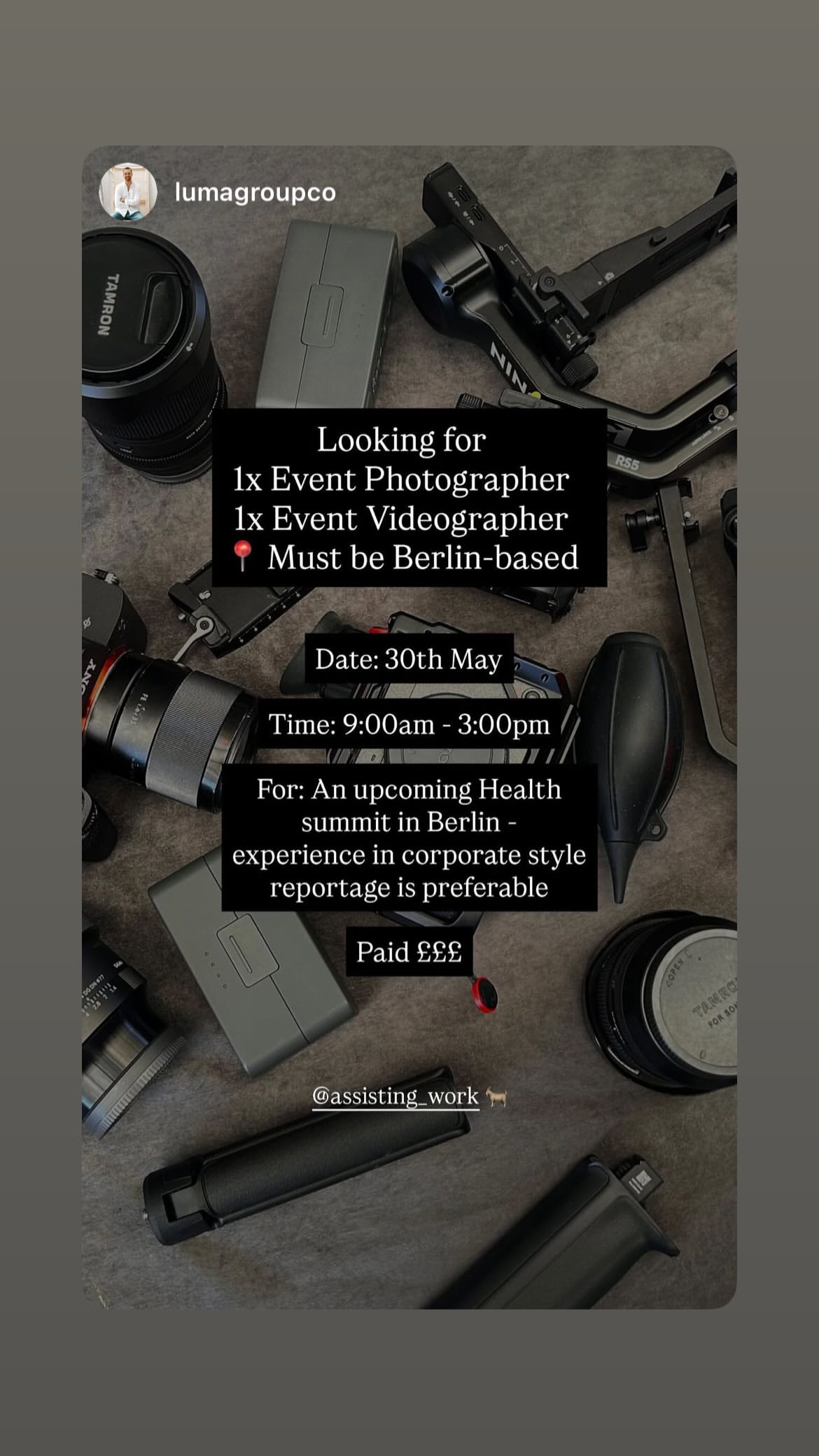Job post media