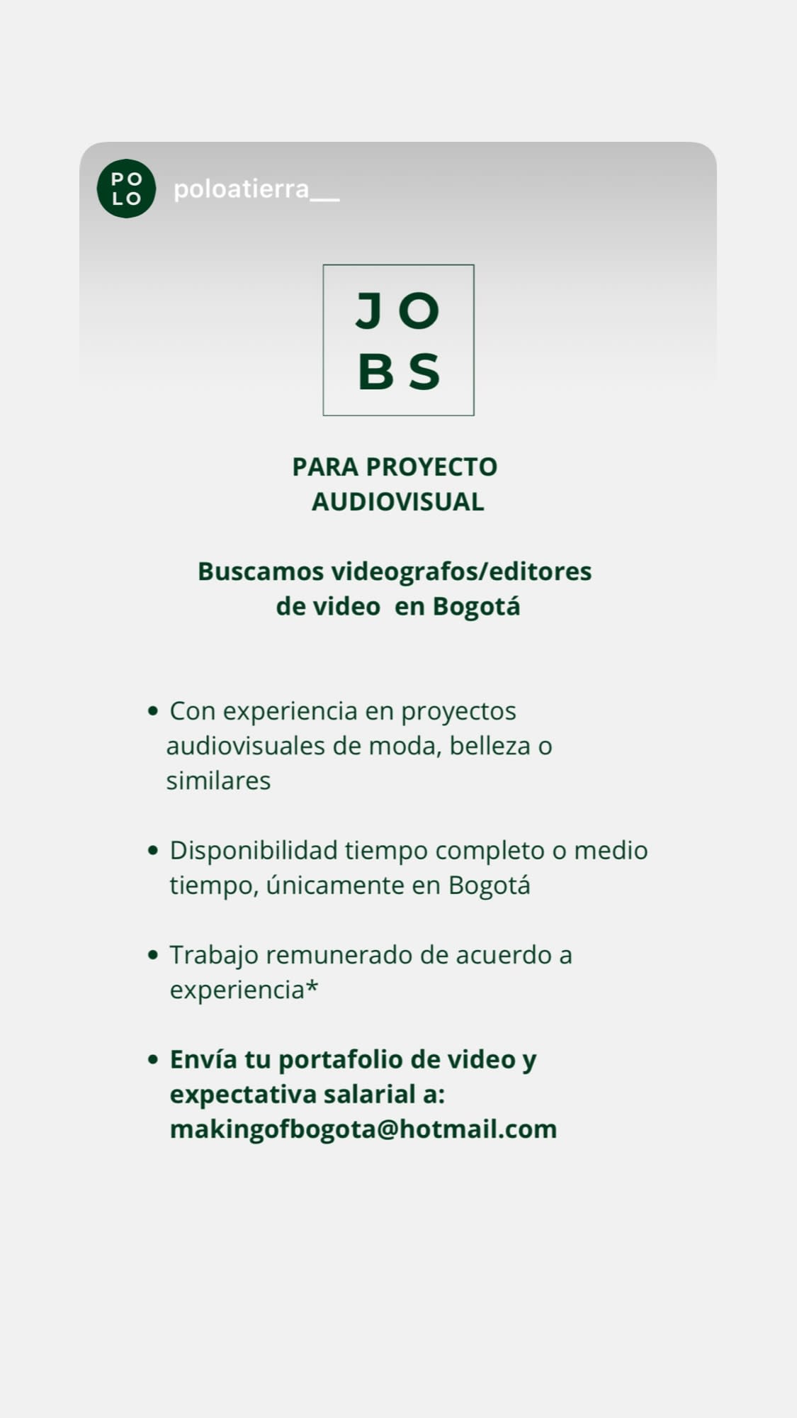 Job post media