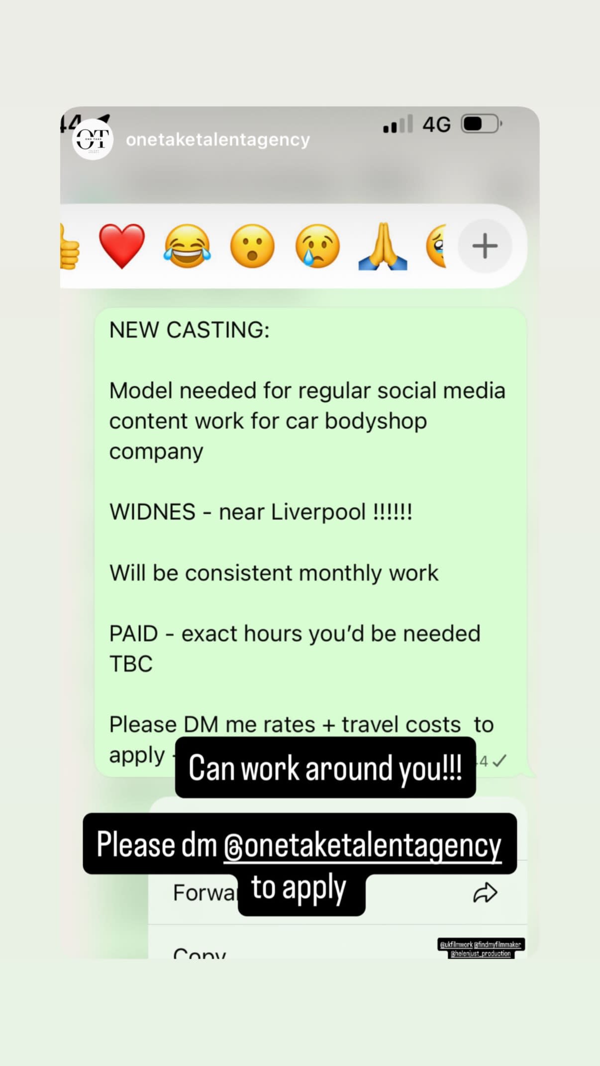 Job post media