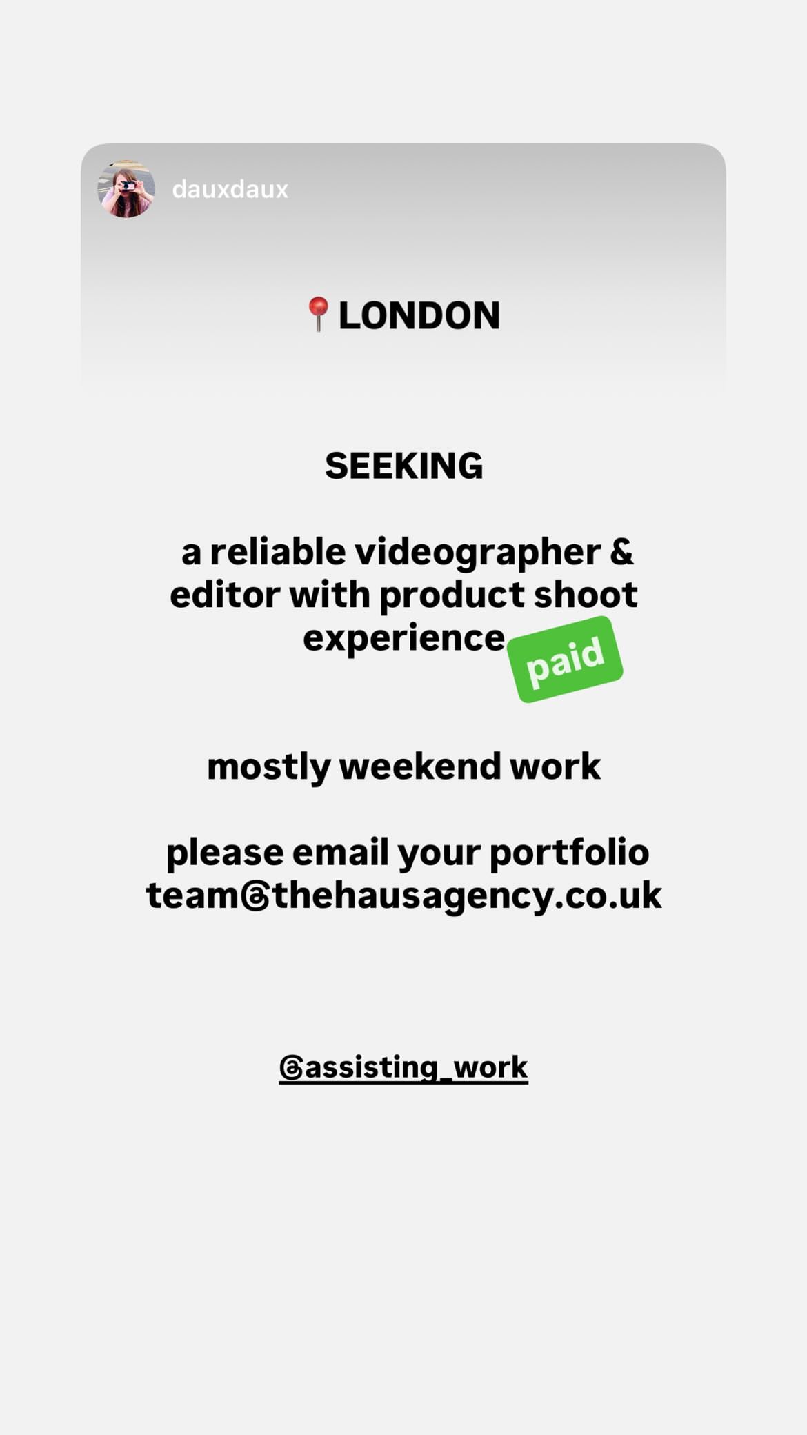 Job post media