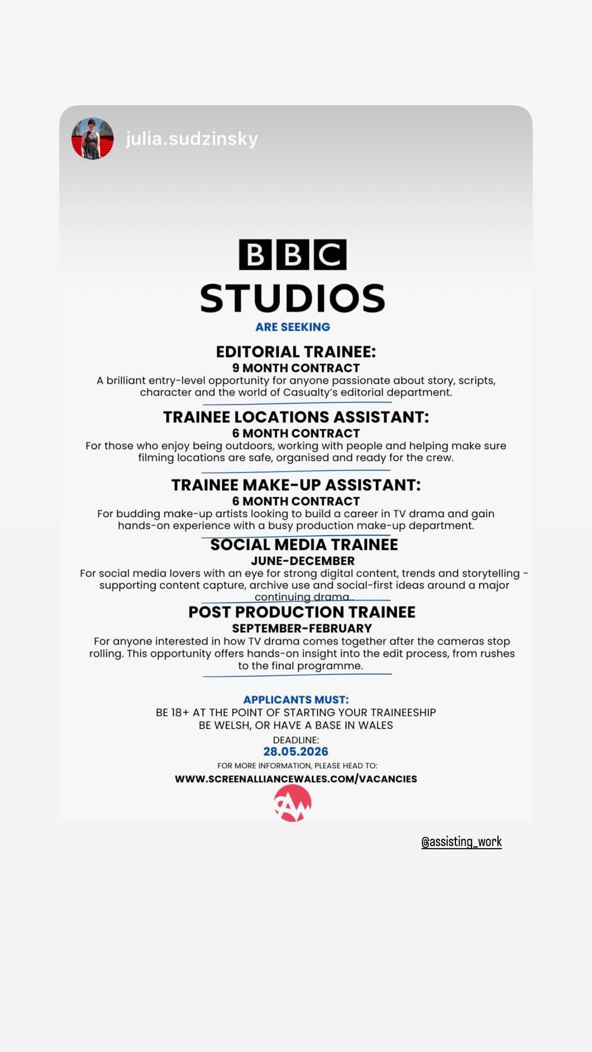 Job post media