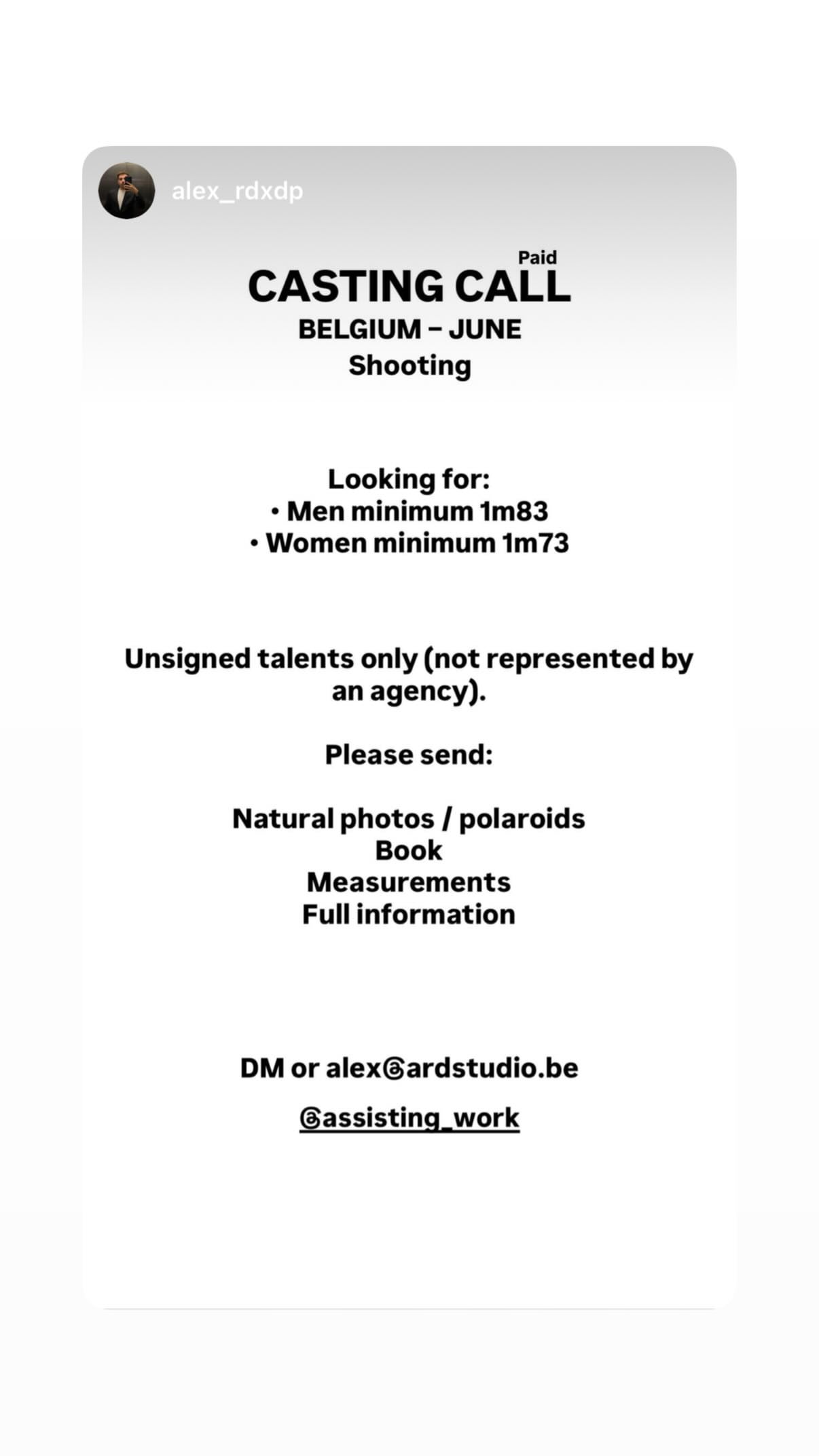 Job post media