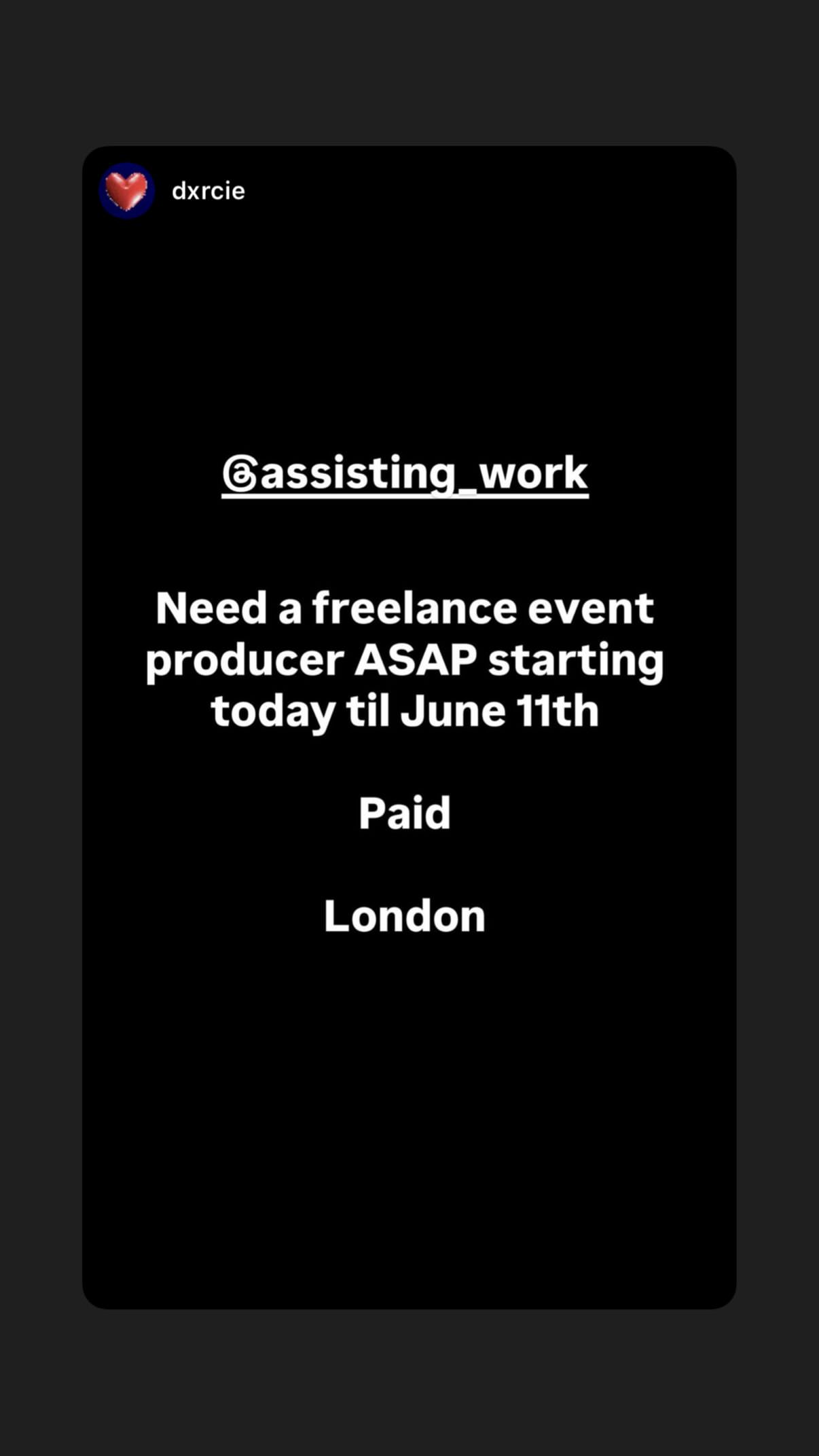Job post media