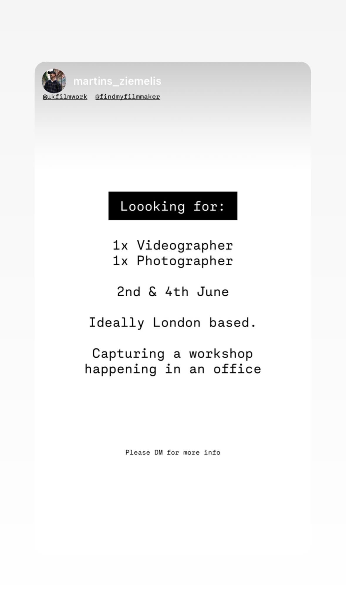 Job post media