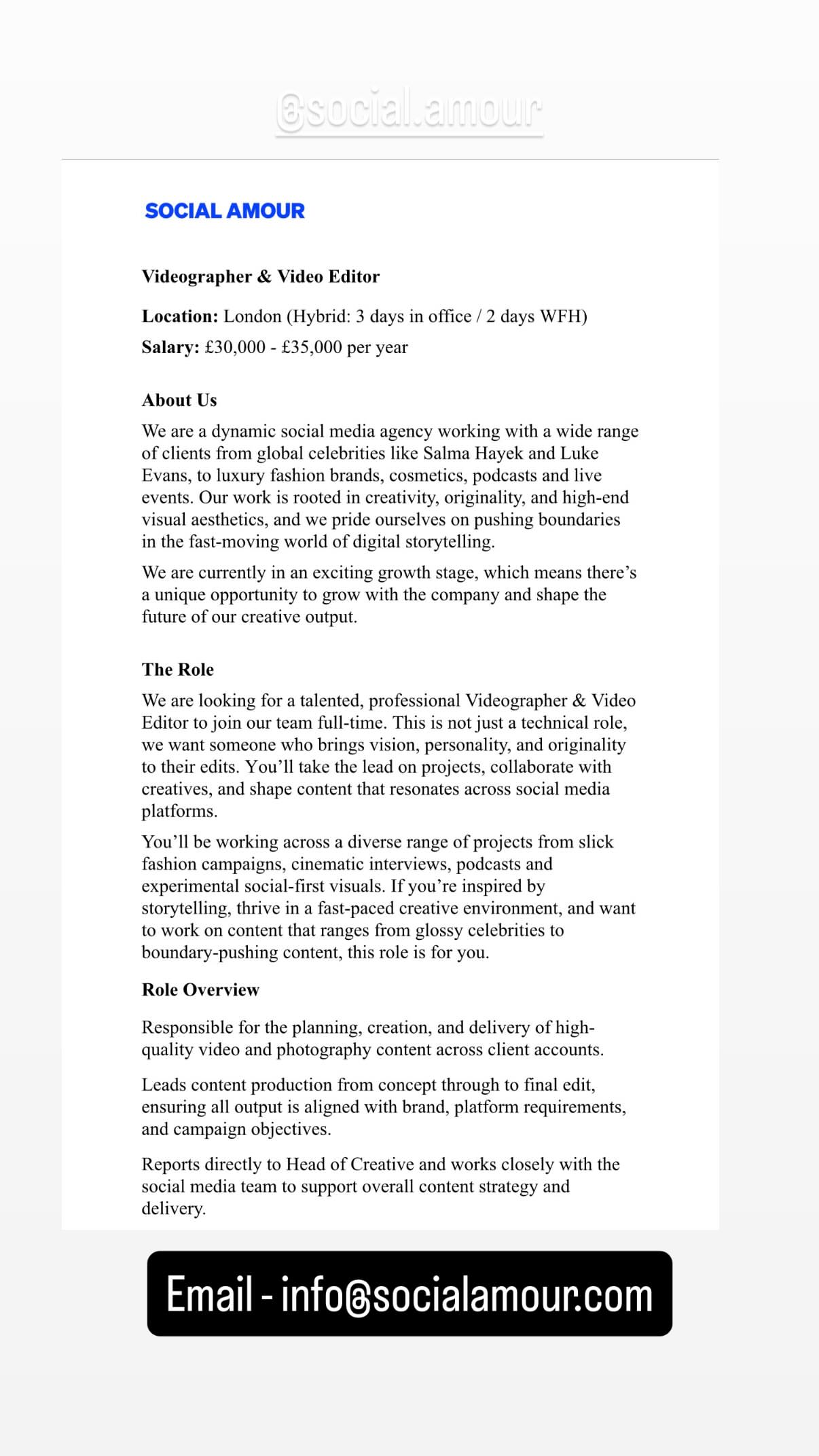 Job post media