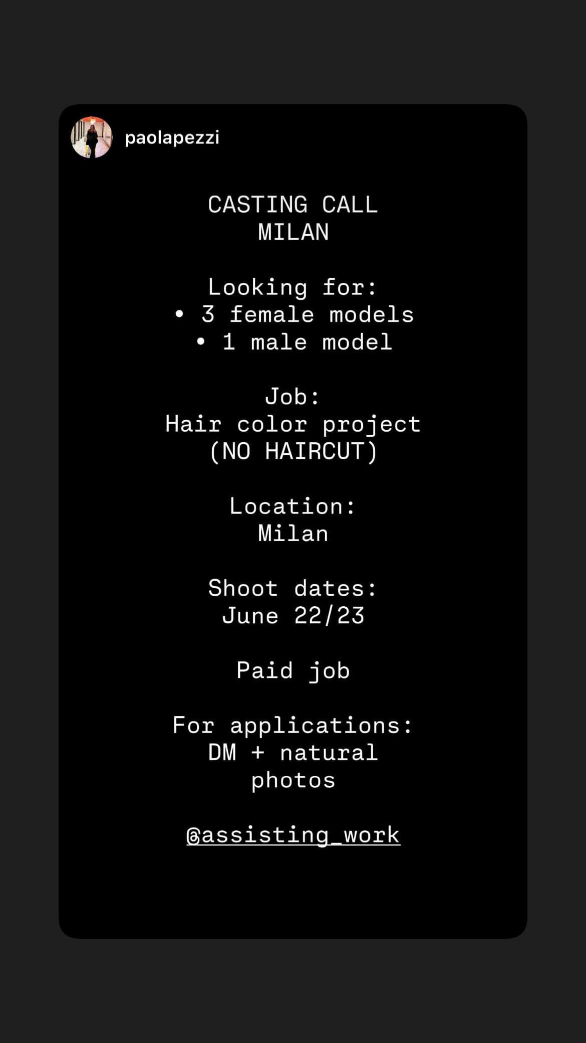Job post media