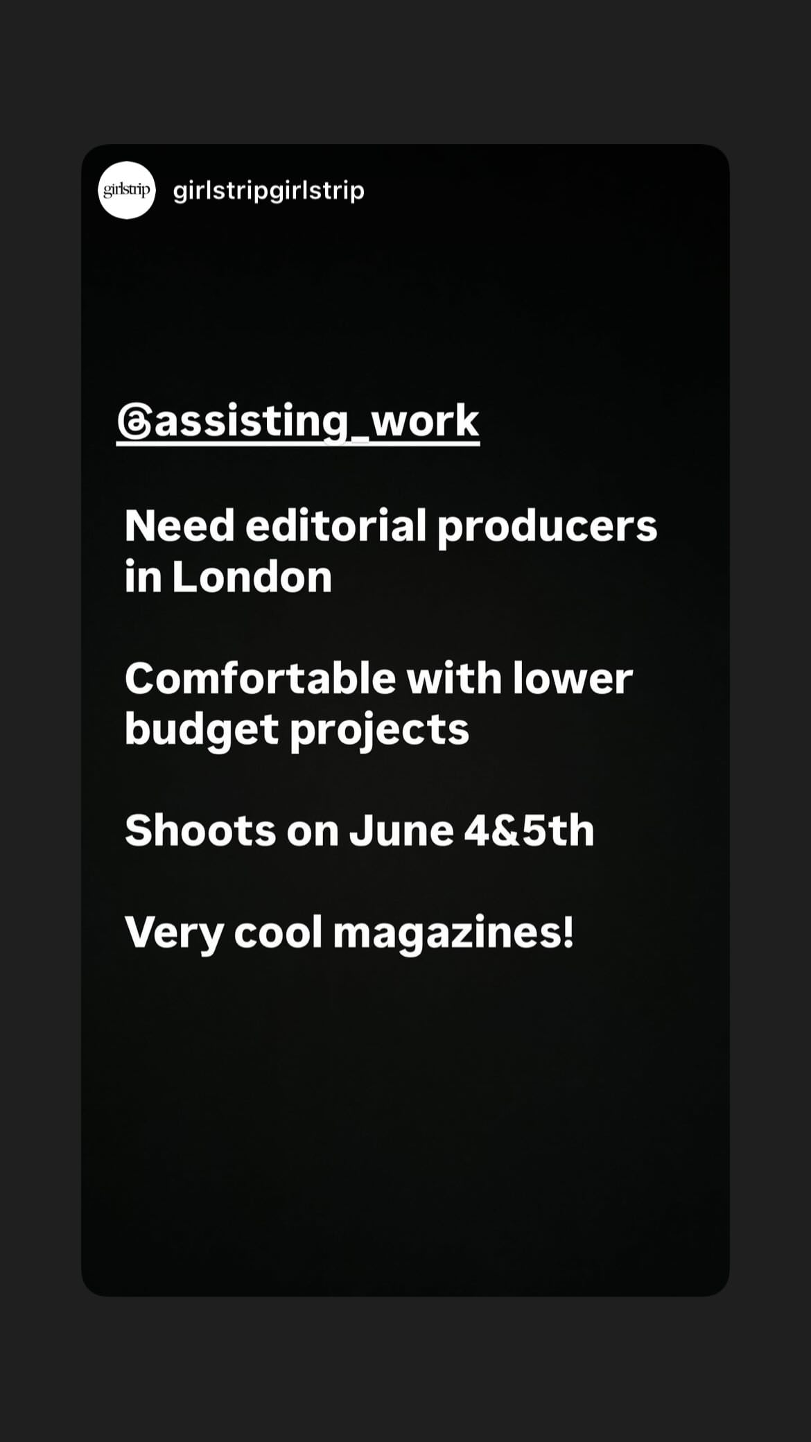 Job post media