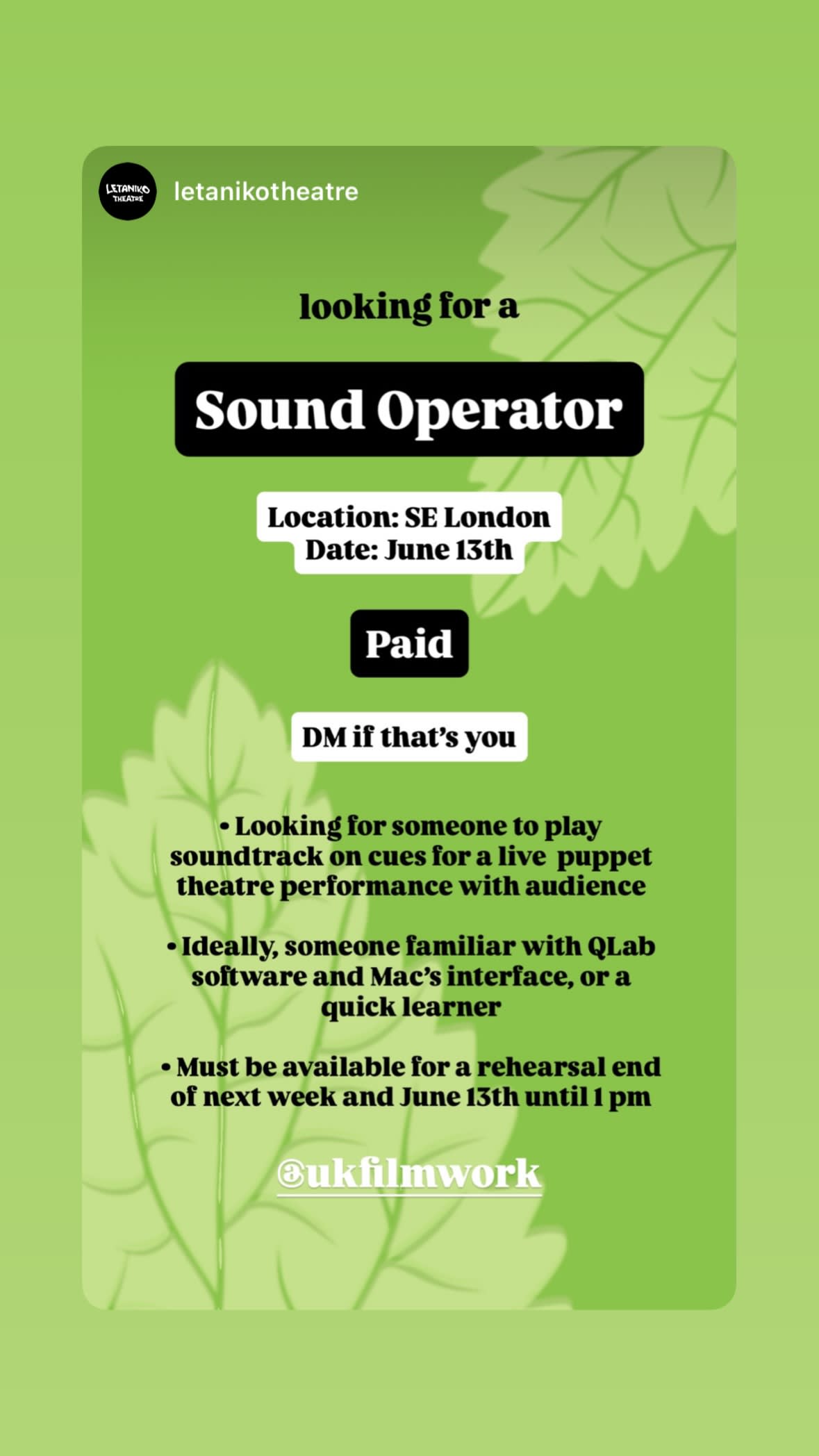 Job post media