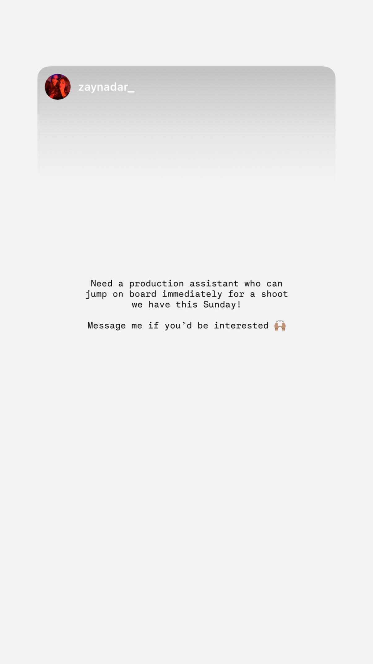 Job post media