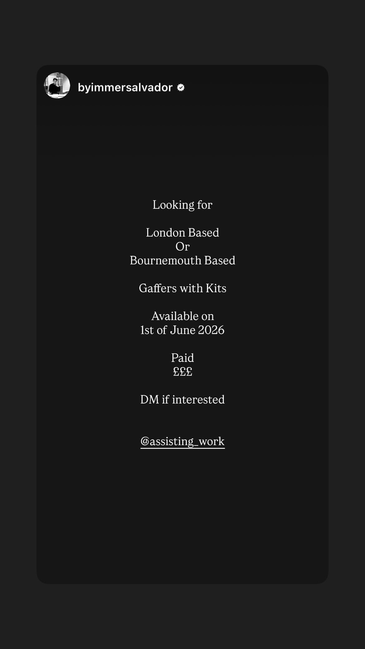 Job post media