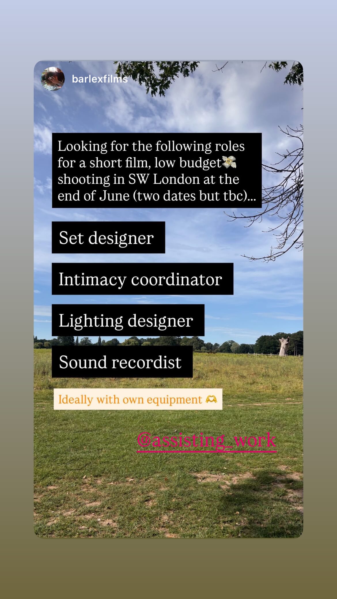 Job post media