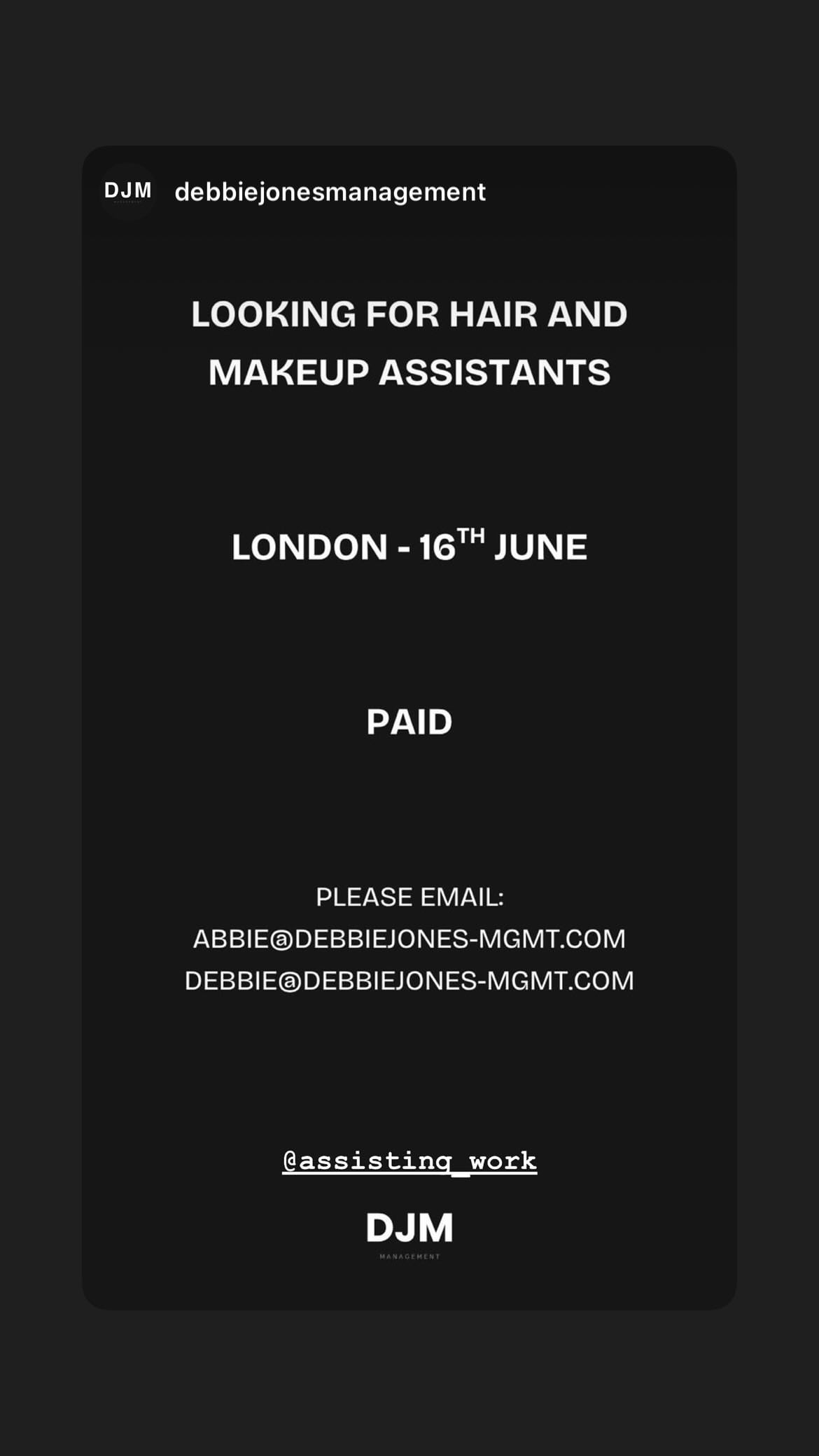 Job post media