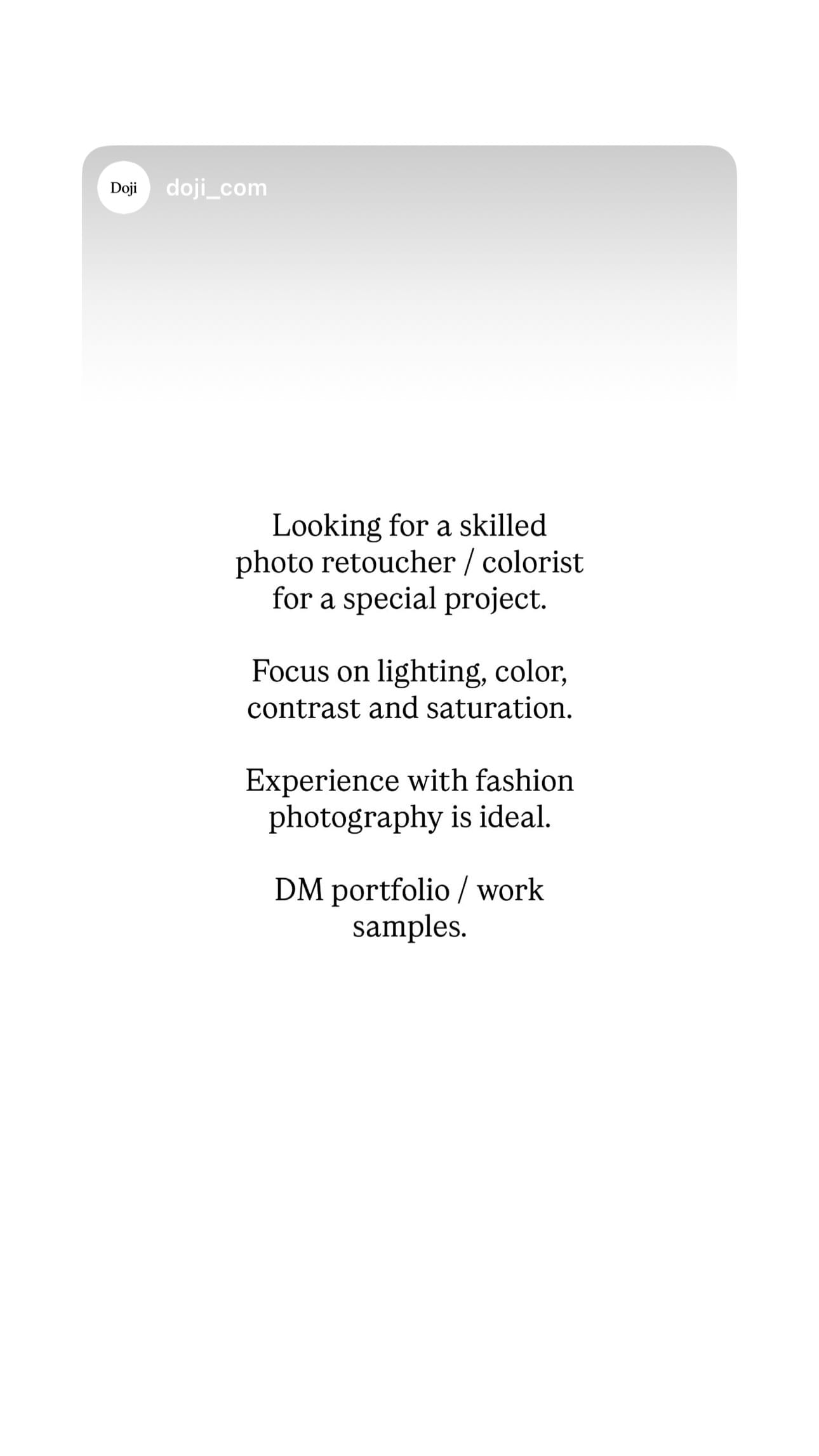 Job post media