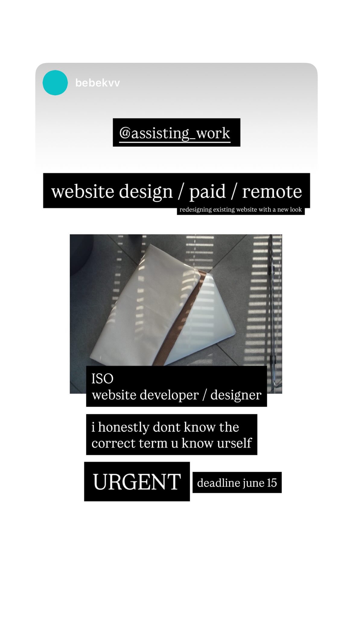 Job post media