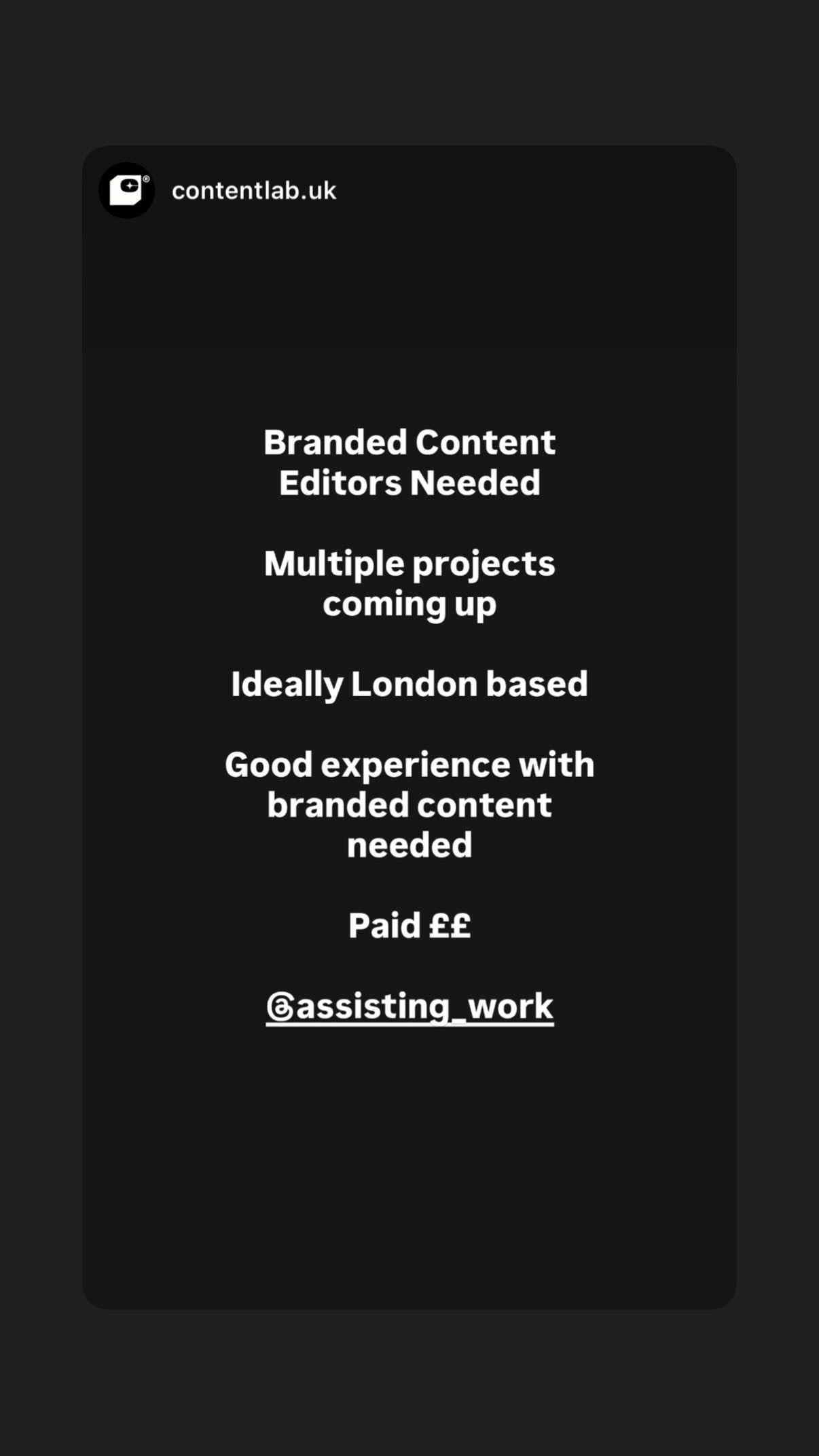 Job post media