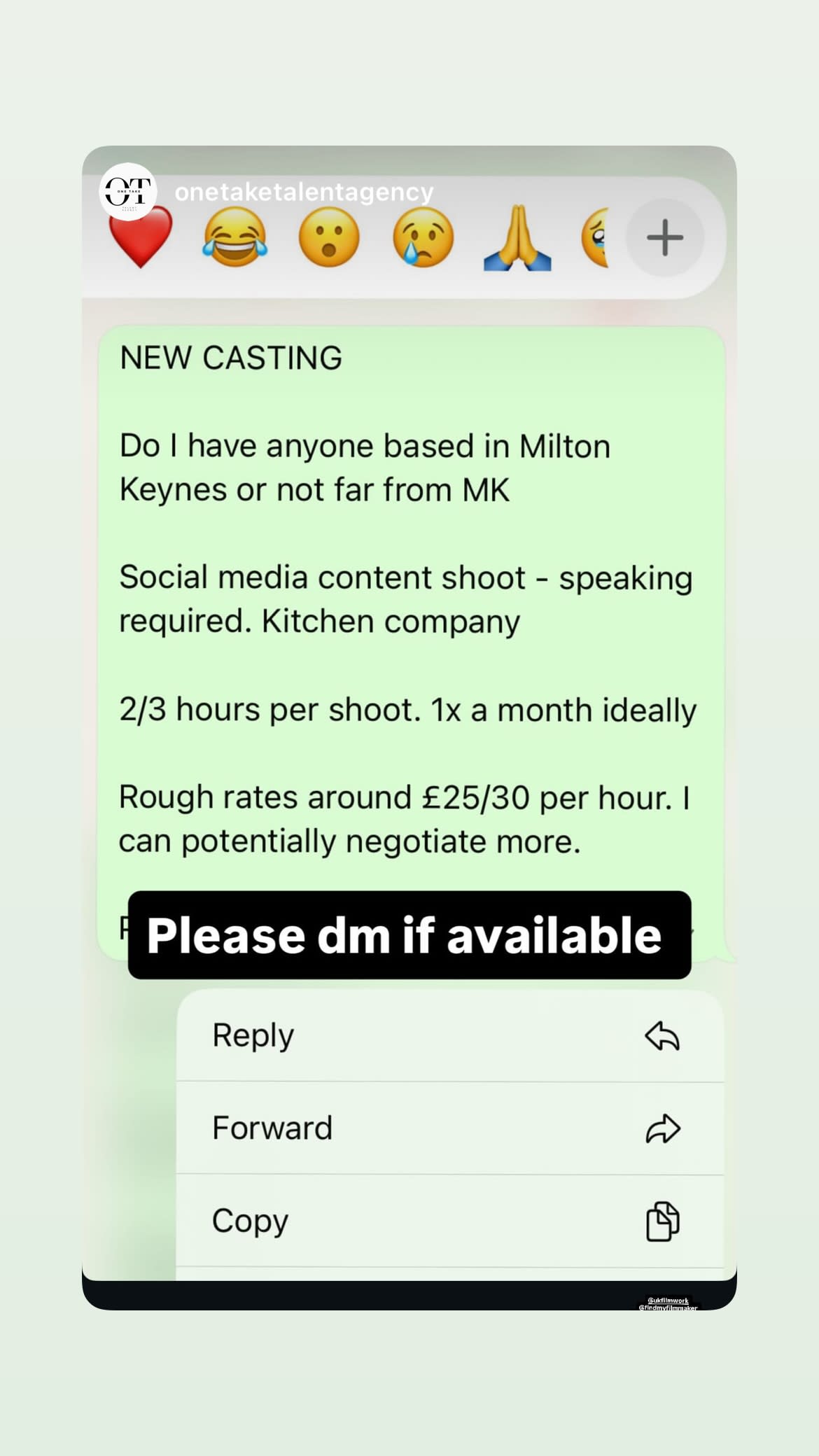 Job post media
